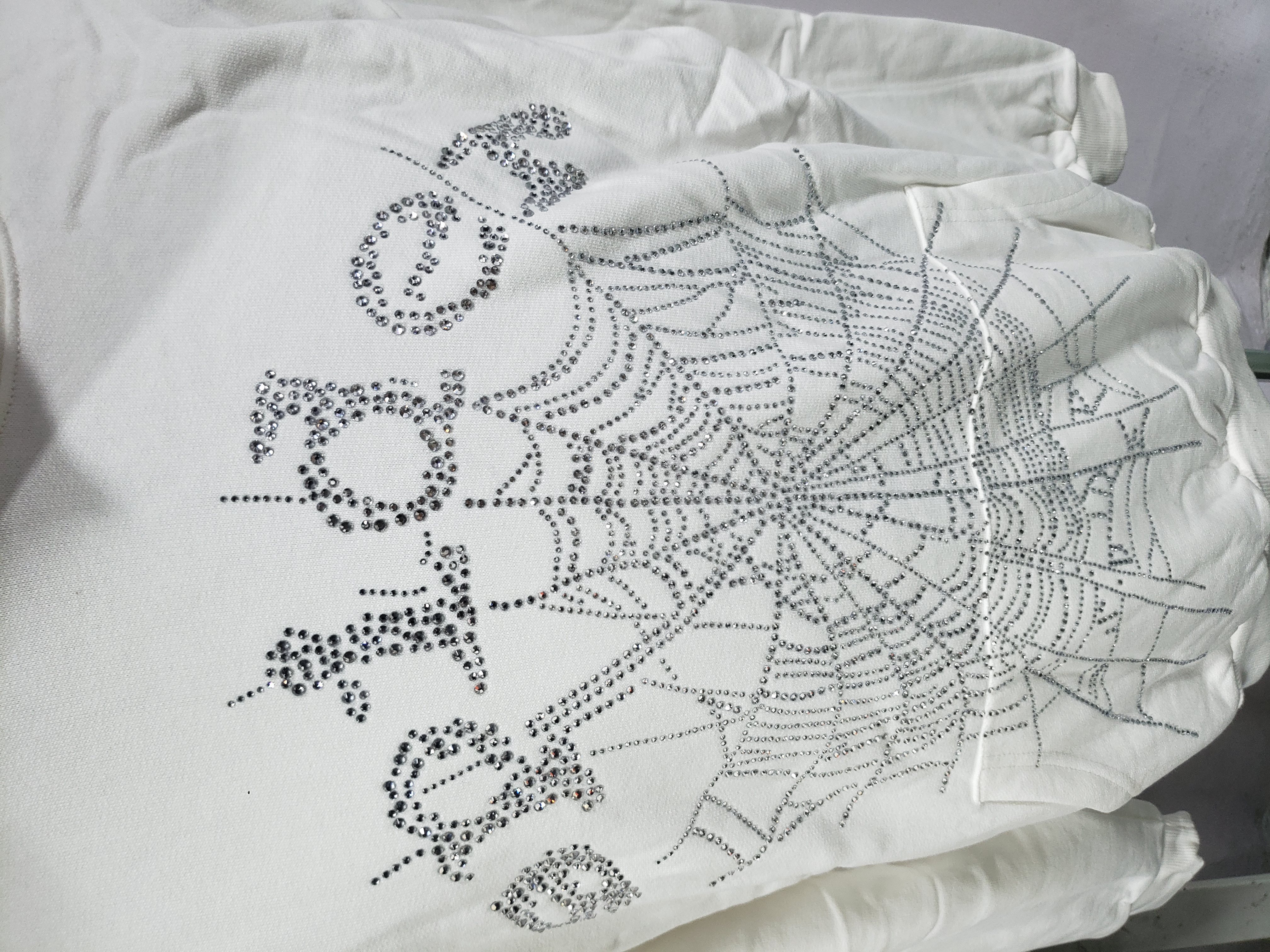  PK Sp5der OG Rhinestone White Logo Hoodie review Juuidfbc 01