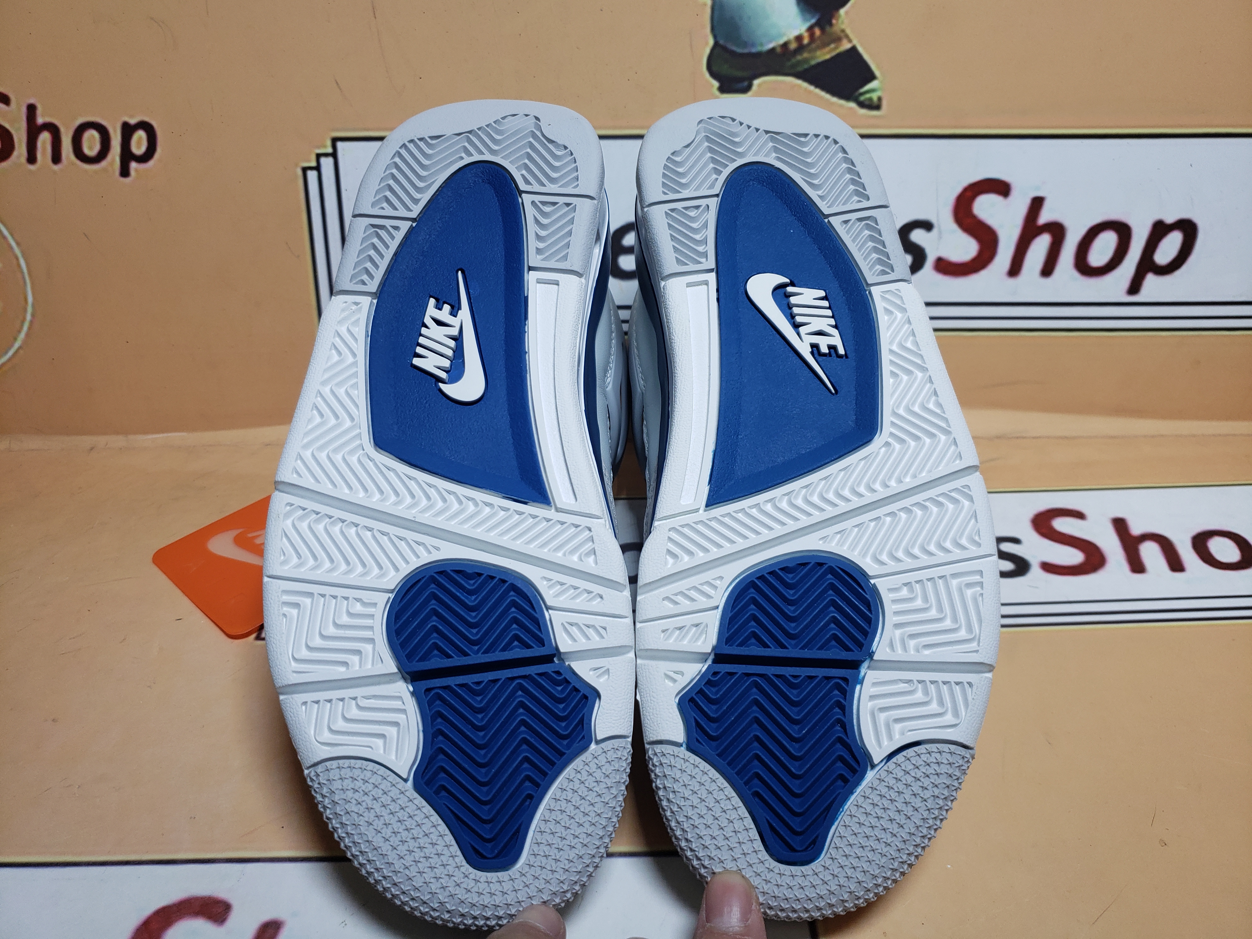 【BF 50% OFF】Perfectkicks Air Jordan 4 Military Blue,FV5029-141 review nicekicksshop 04