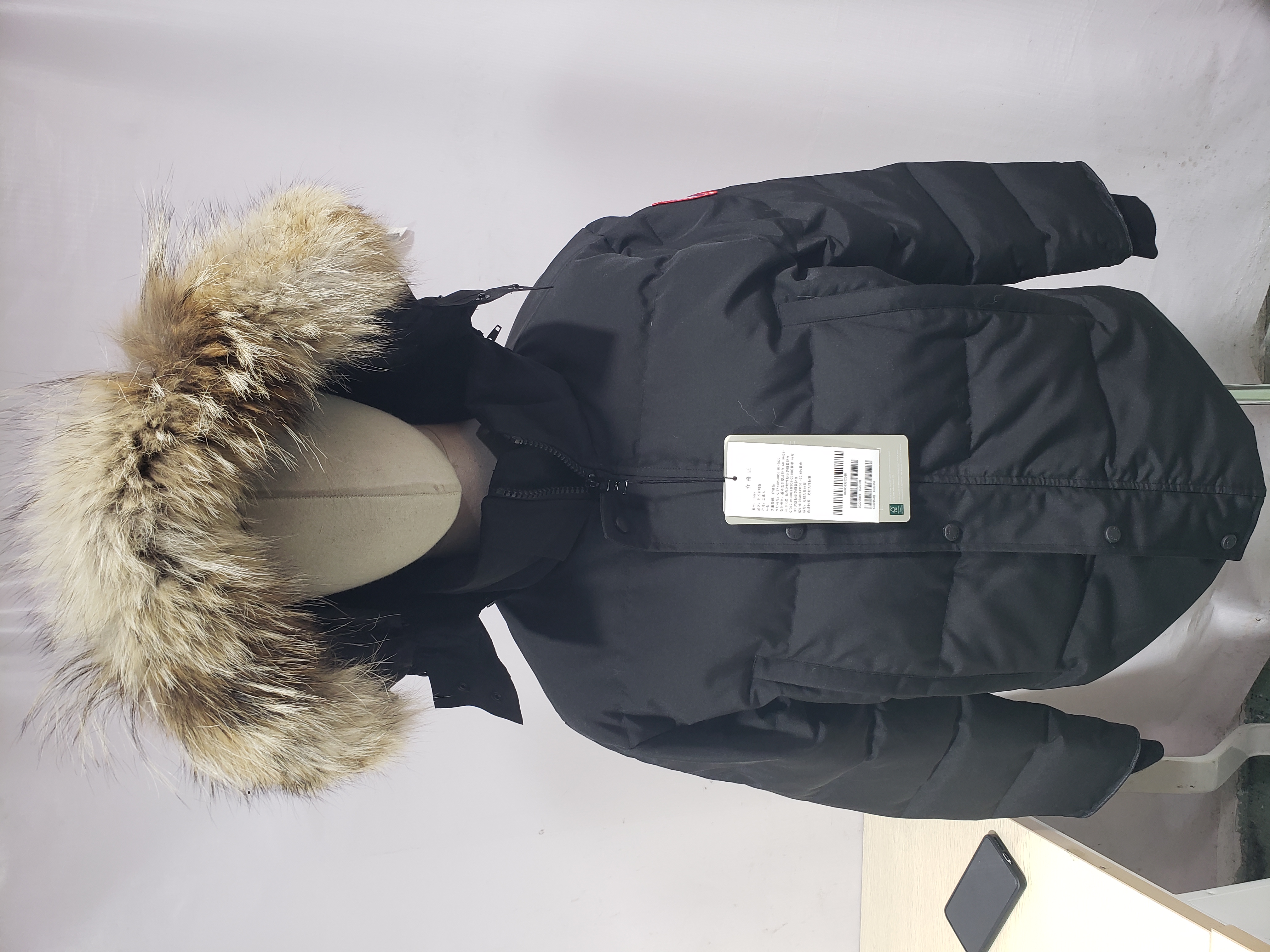Canada goose S388M Classic Parker Down Jacket 29 White/Black/Gray/Dark blue review Jijfoidjs 00