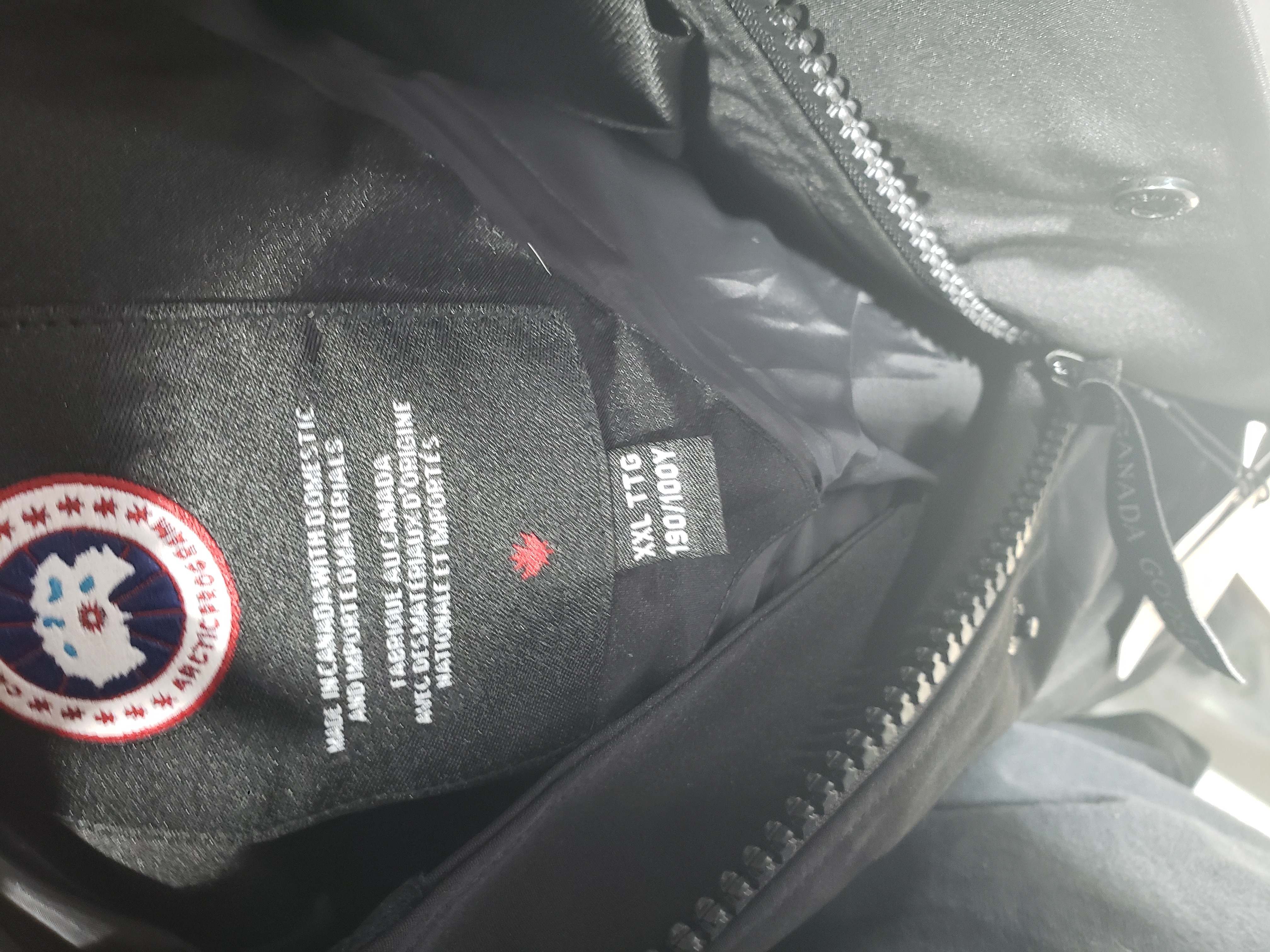 Canada goose down jacket 17 Gray/Black/Dark blue review Pkofk 00
