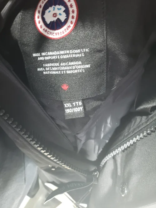 Canada goose down jacket 17 Gray/Black/Dark blue review 