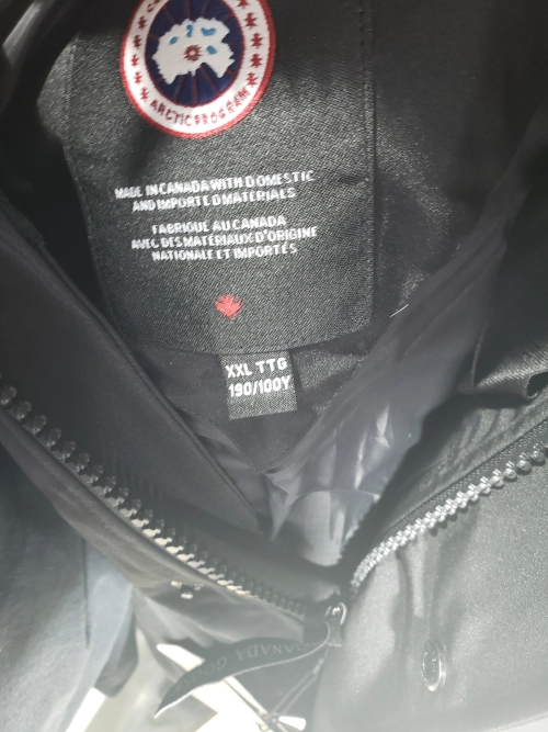 Canada goose down jacket 17 Gray/Black/Dark blue review 