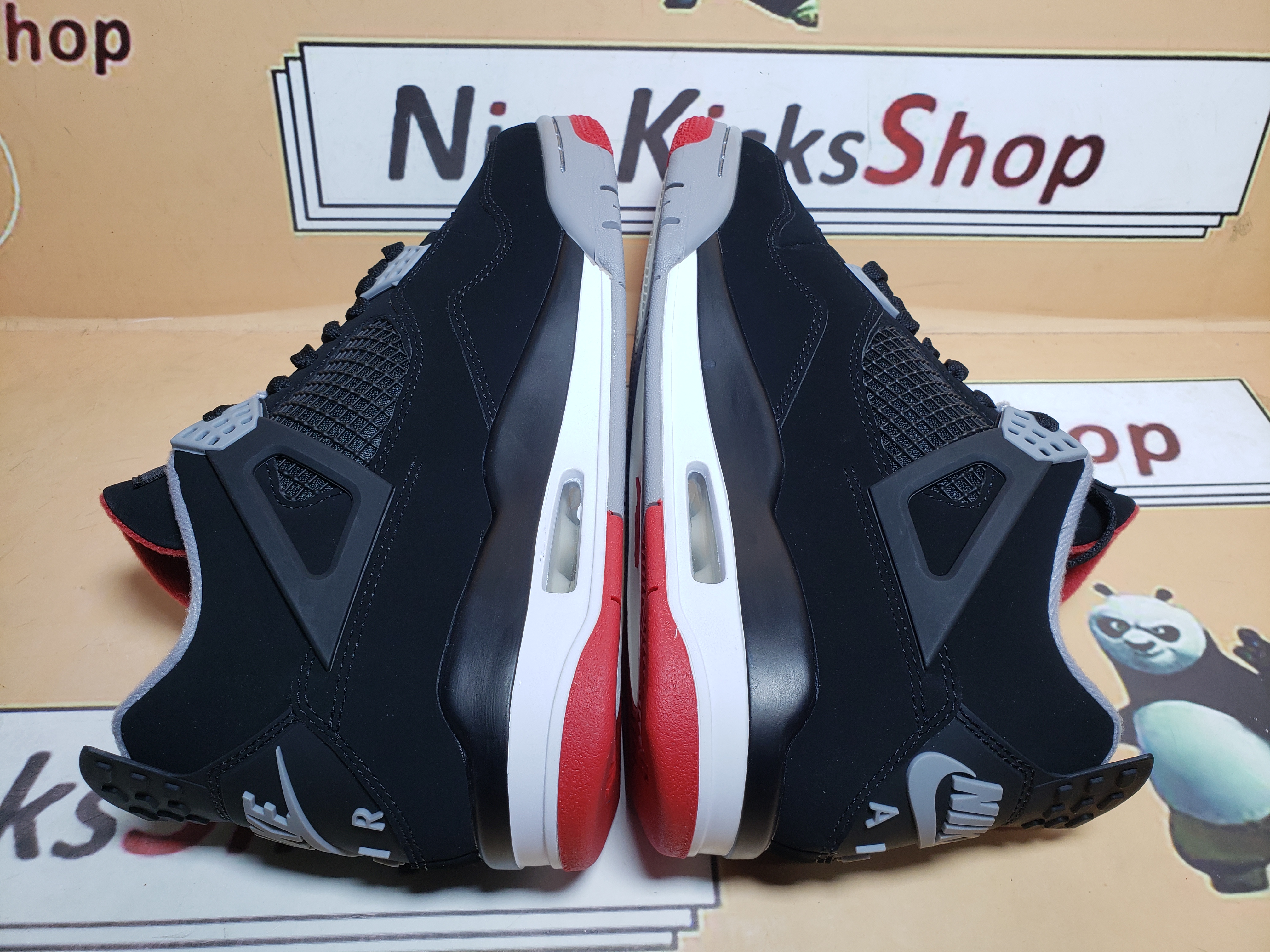 【BF 50% OFF】Perfectkicks Air Jordan 4 Bred Reimagined FV5029-006 review Nfghfp 02