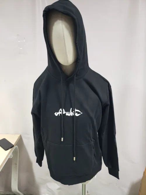  Off White Hoodie Black/White, hct6108 review 