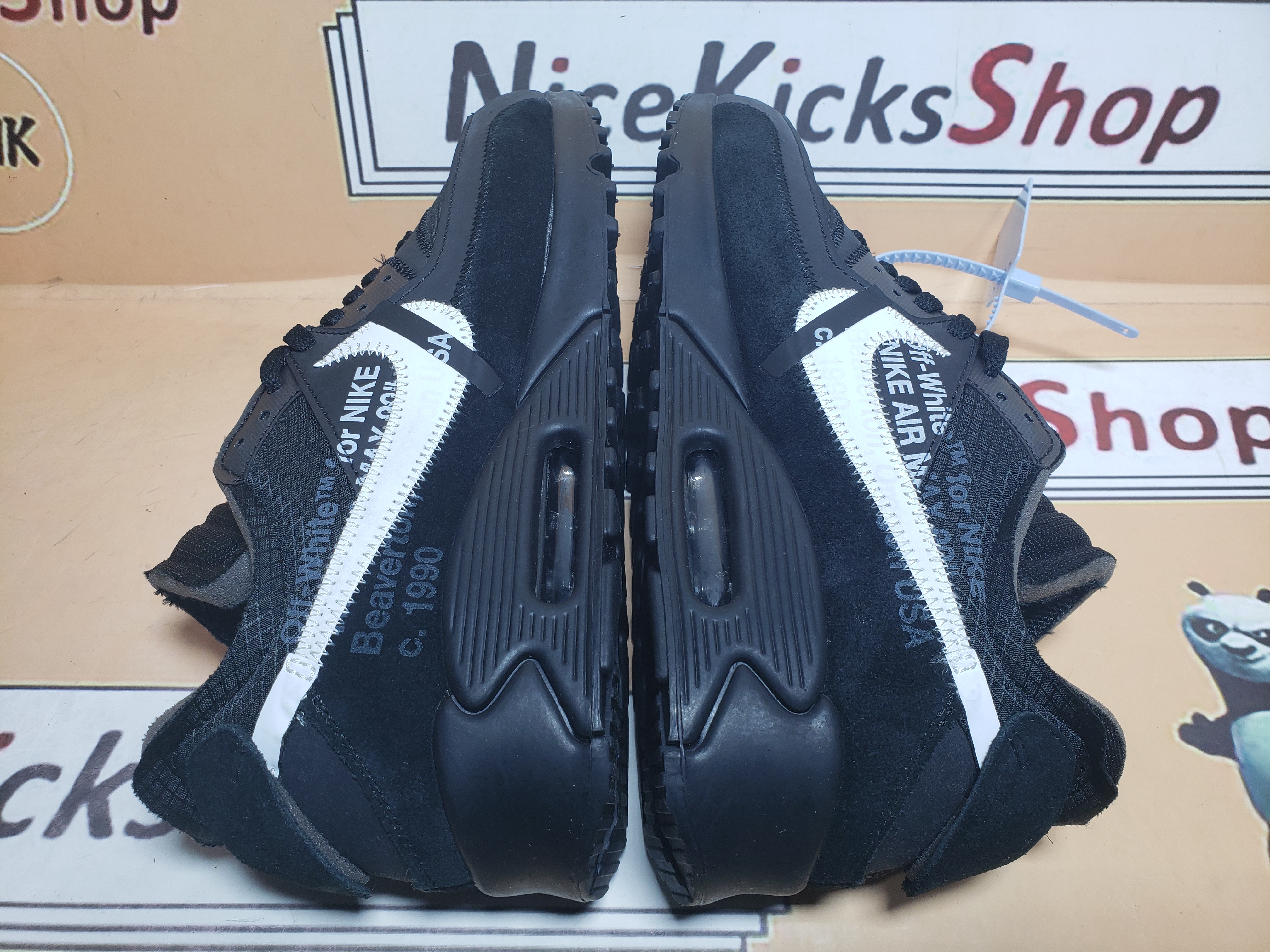  Perfectkicks Air Max 90 OFF WHITE Black,AA7293-001 review Steven McDermott 01