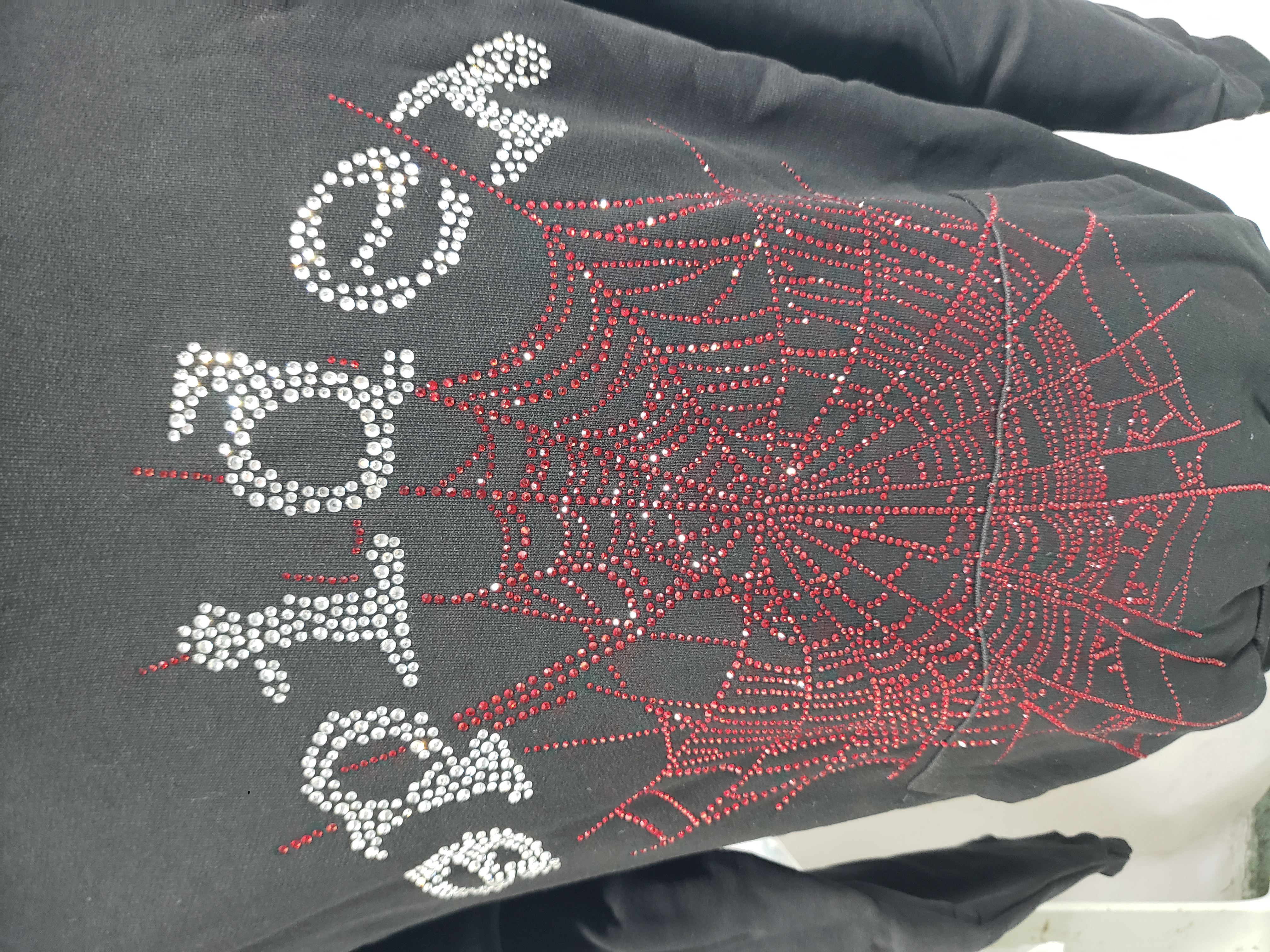  PK Sp5der OG Rhinestone Logo Hoodie review IUjhbdfz 01