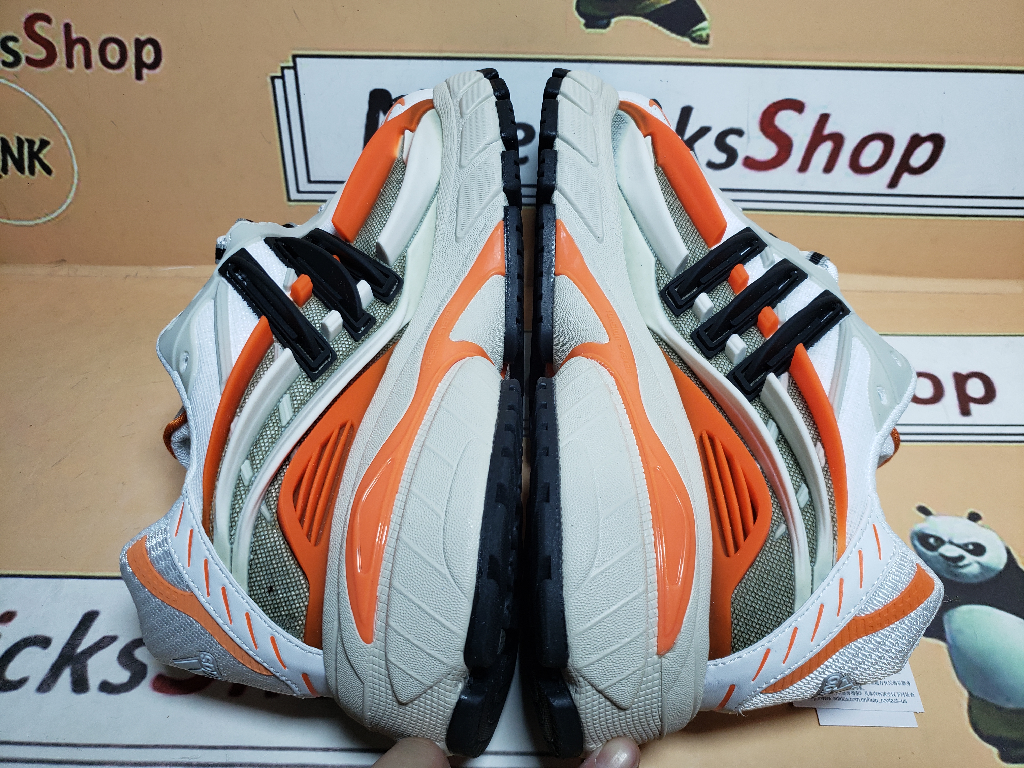 GET adidas Adistar x Pharrell x VIRGINIA  Jellyfish Focus Olive Orange JP9261 review Ntjdp 02