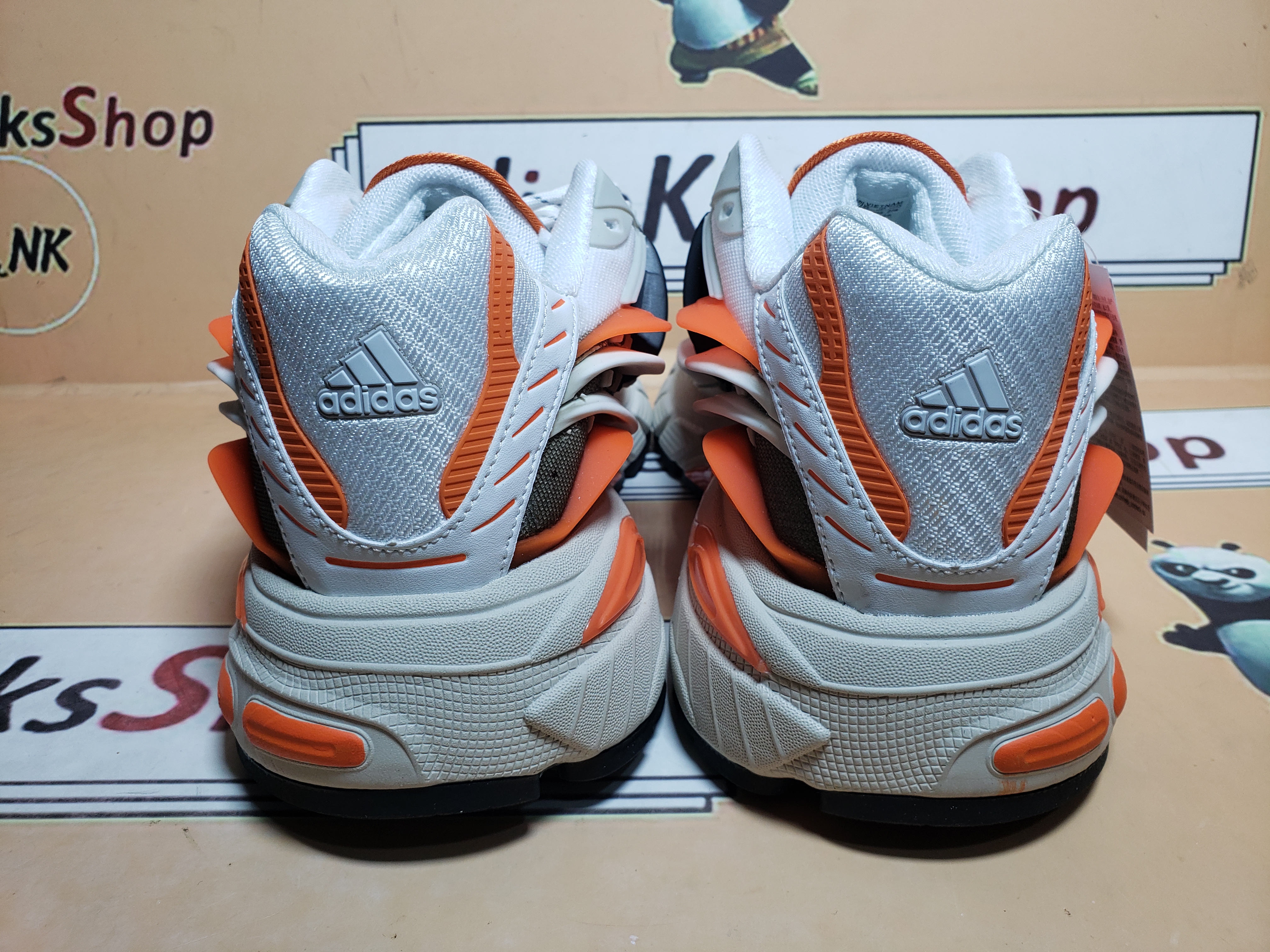 GET adidas Adistar x Pharrell x VIRGINIA  Jellyfish Focus Olive Orange JP9261 review Ntjdp 01
