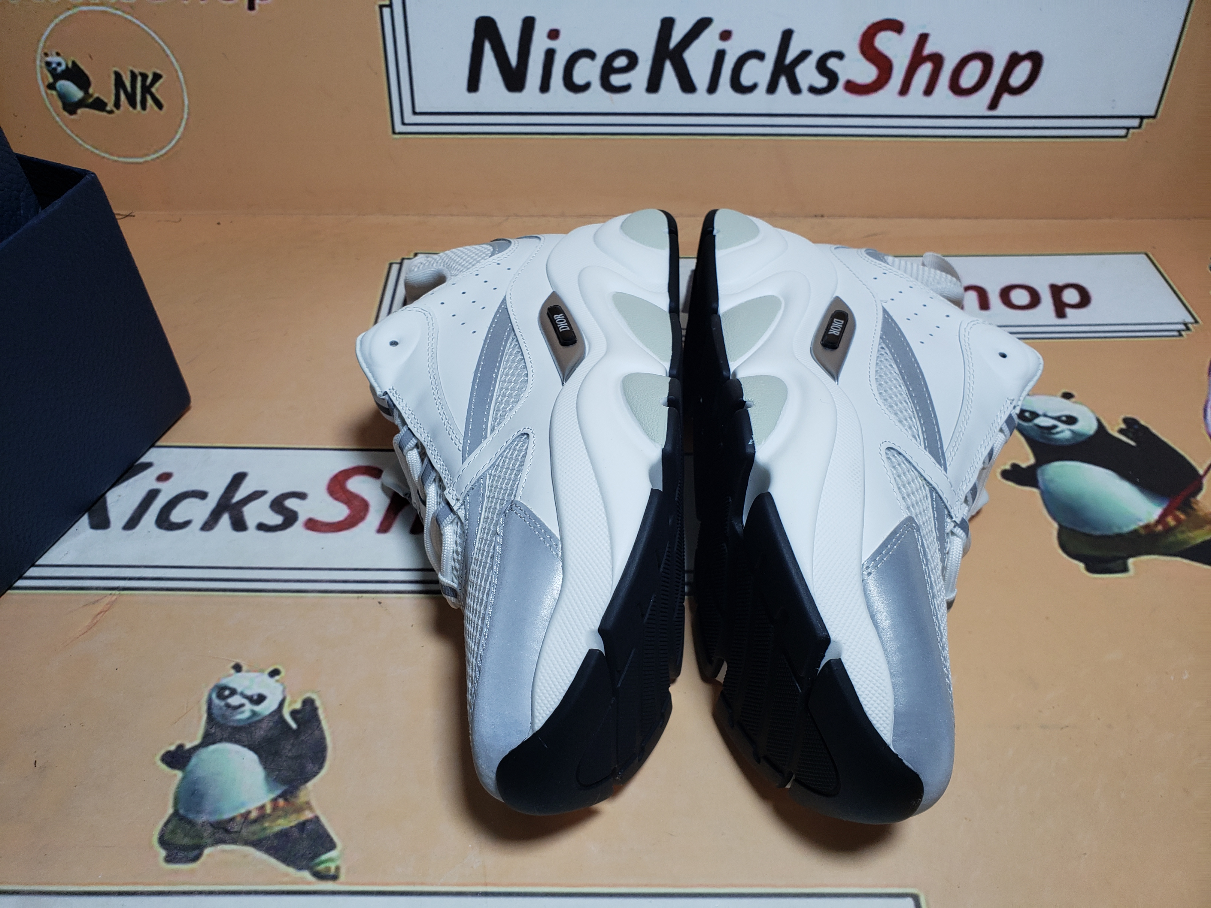  Perfectkicks  Dior B22 Triple White Silver 3SN231YJG_H000 review Pjhiuhs 03