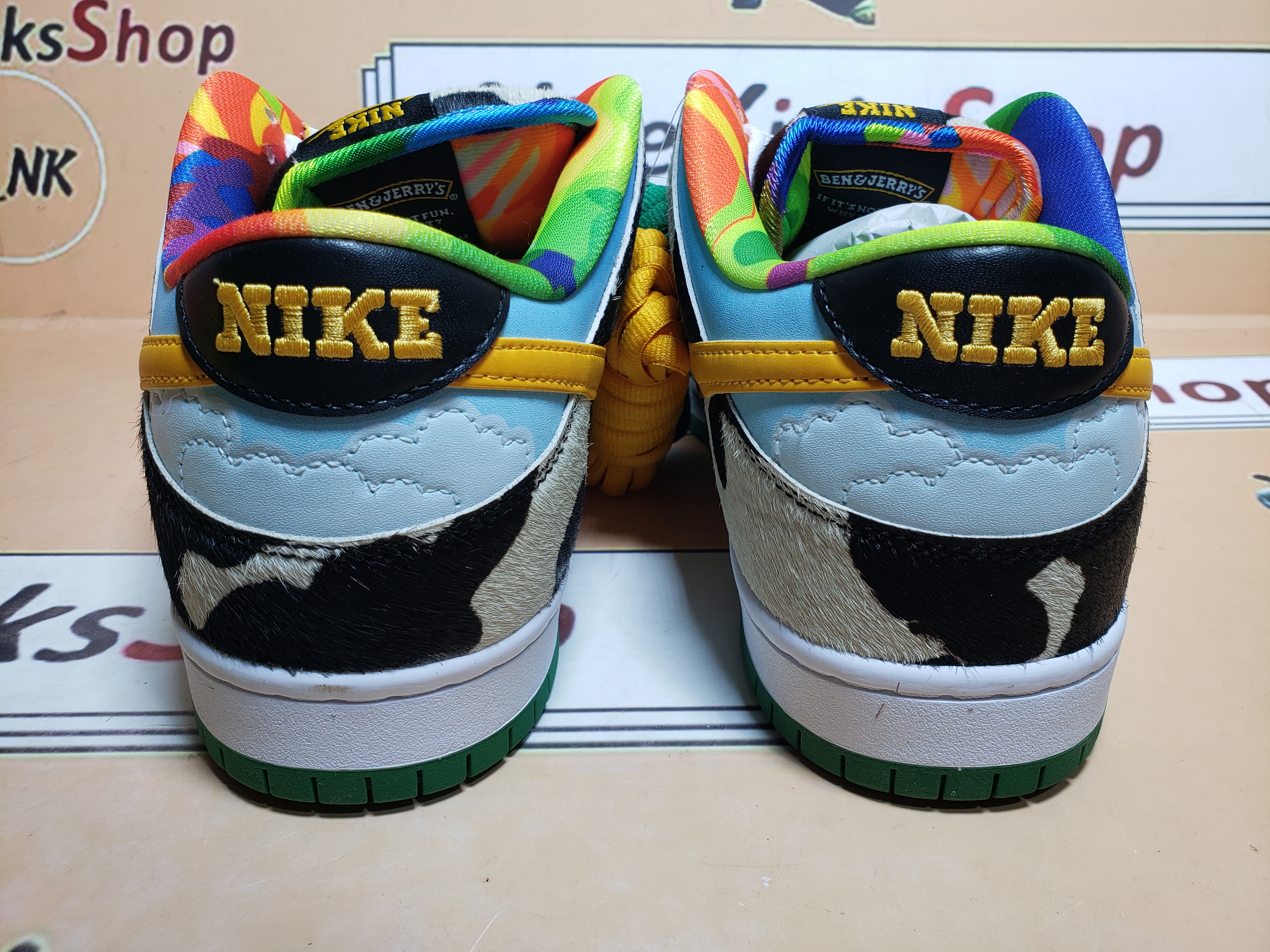 【Limited】Perfectkicks SB Dunk Low Ben & Jerry's Chunky Dunkys ,CU3244-100 review Pkdfija 01