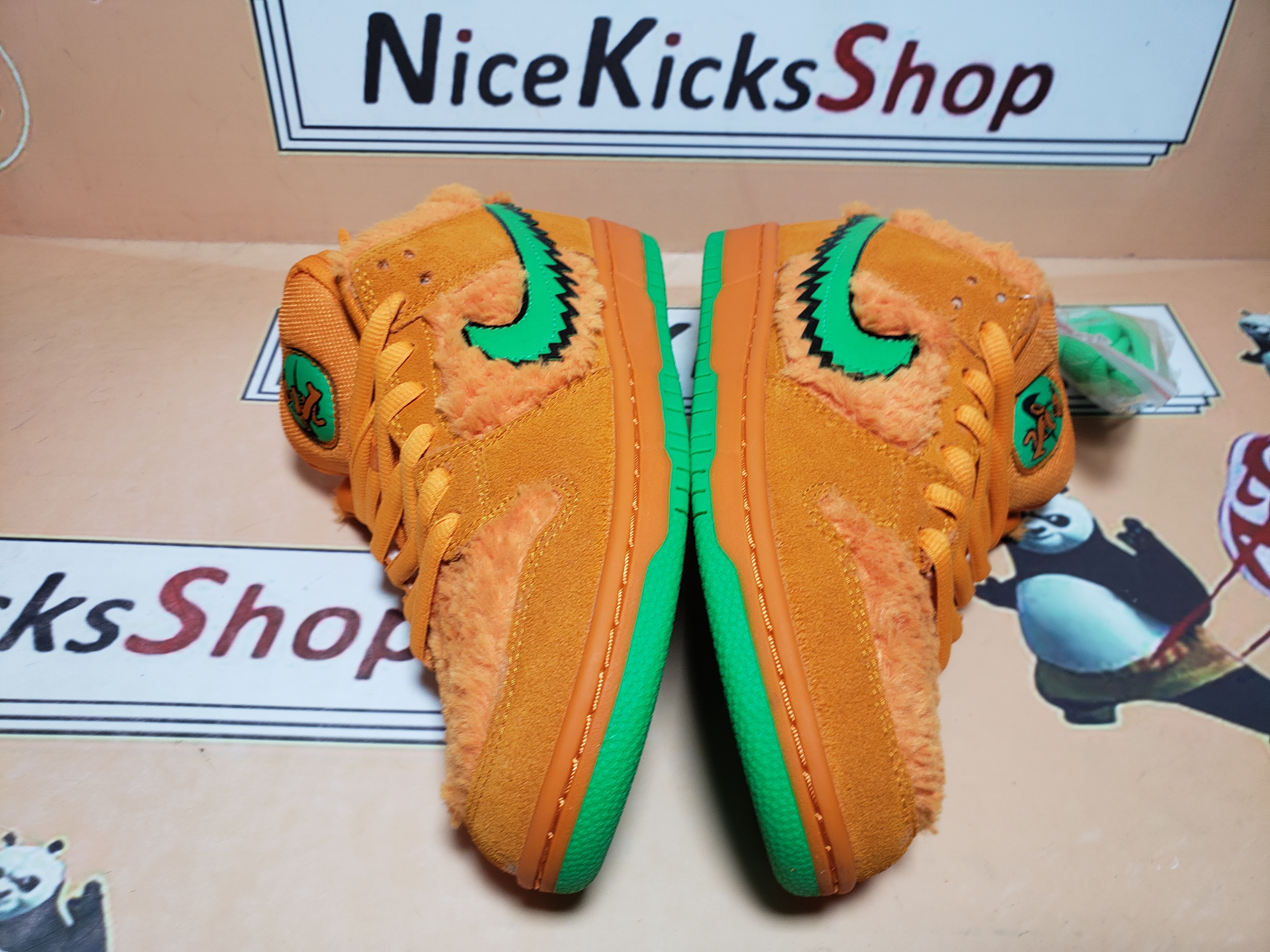  Perfectkicks SB Dunk Low Grateful Dead Bears Orange, CJ5378-800  review Noixdjfgodp 02