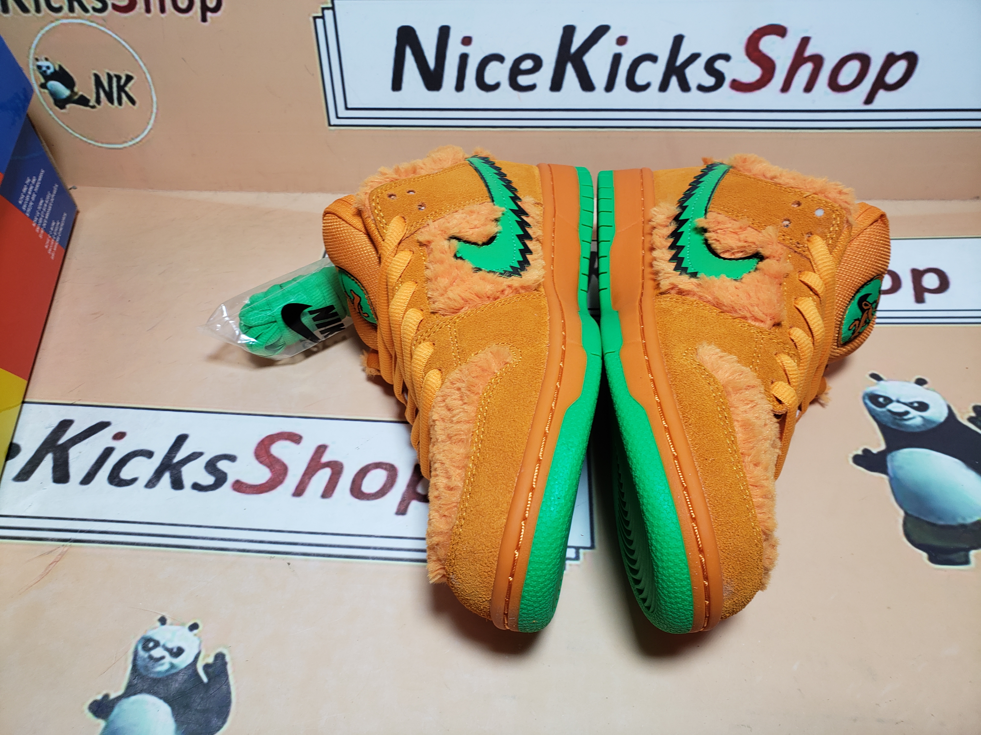  Perfectkicks SB Dunk Low Grateful Dead Bears Orange, CJ5378-800  review Noixdjfgodp 01
