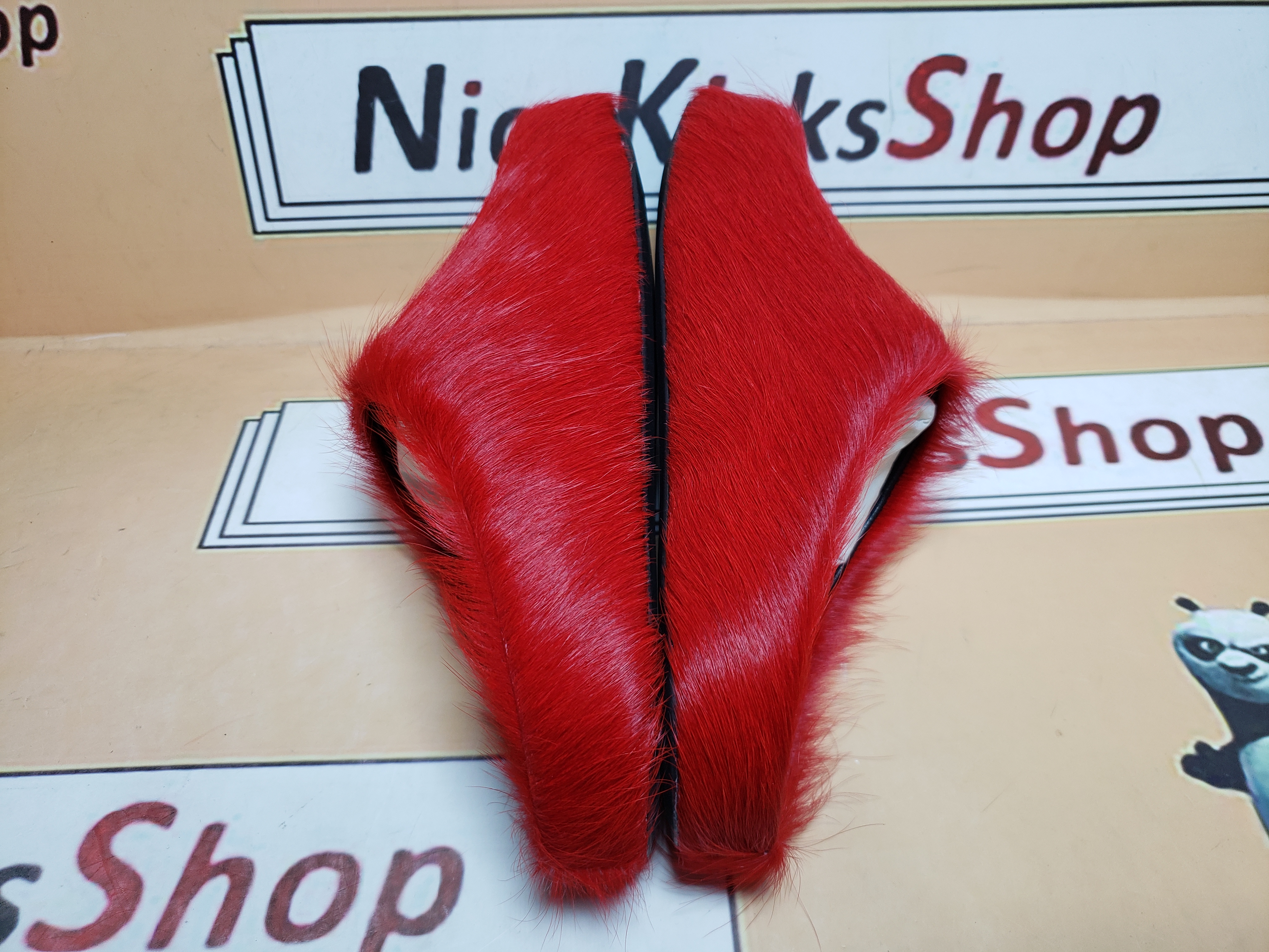 Perfectkicks Red long-hair calfskin Fussbett sabot Marni Slides review Csfdsgfs 02