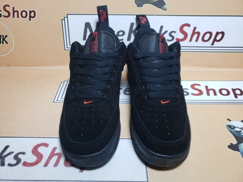  Perfectkicks Air Force 1 Low Multi-Swoosh Black Crimson DZ4514 review 