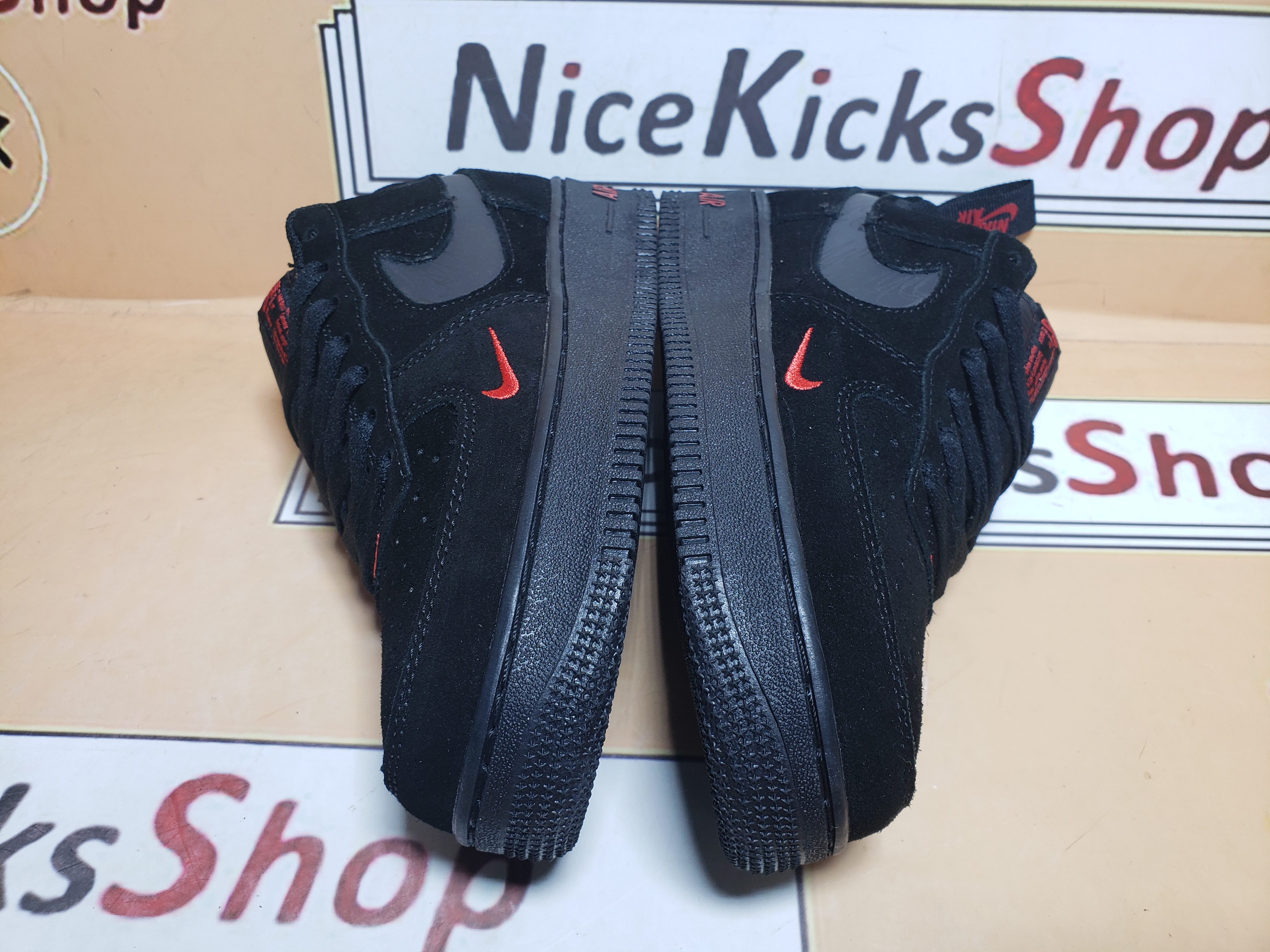  Perfectkicks Air Force 1 Low Multi-Swoosh Black Crimson DZ4514 review Cyhgudygt 03