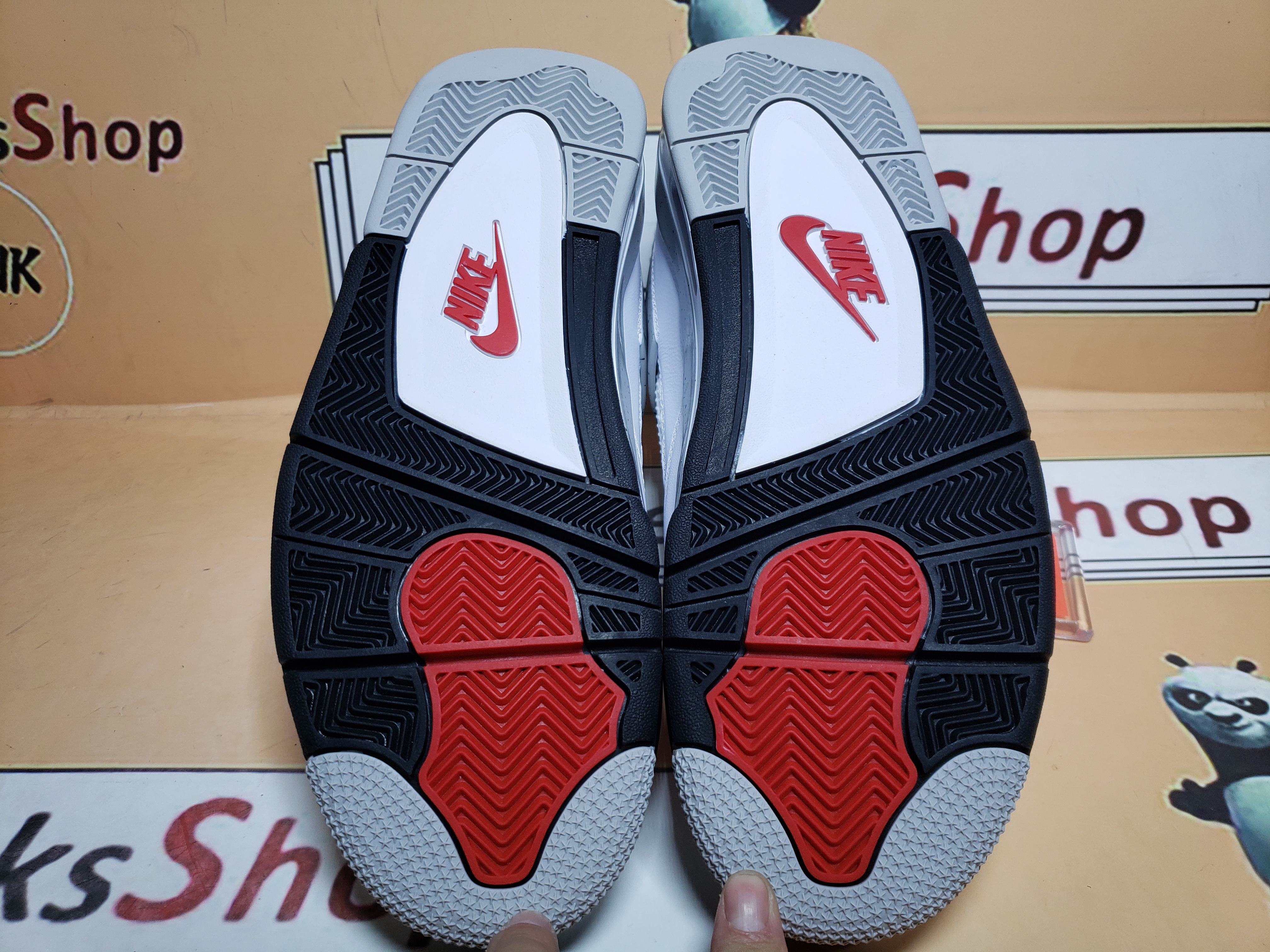  Perfectkicks Jordan 4 Retro White Cement,840606-192 review Finfr 04