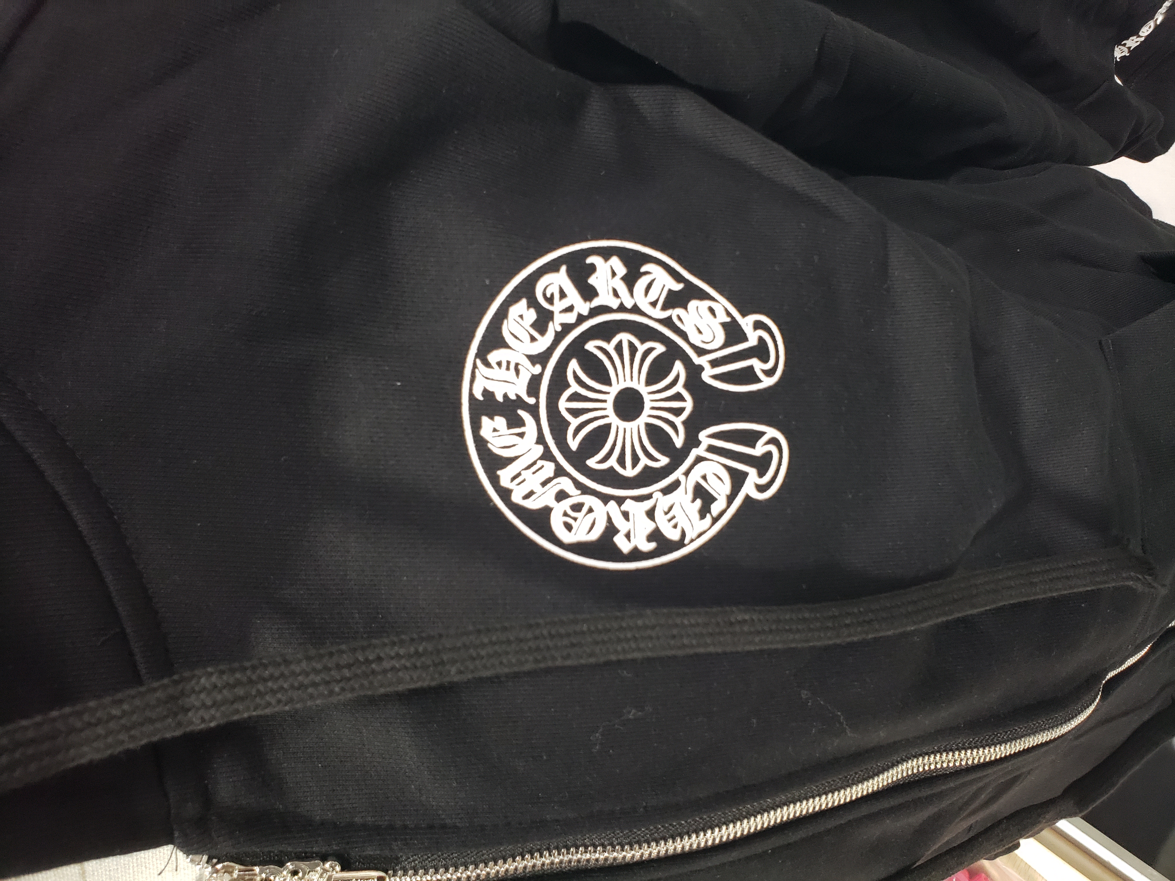  Chrome Hearts cross flower arm Hoodie review Koxdvo 01