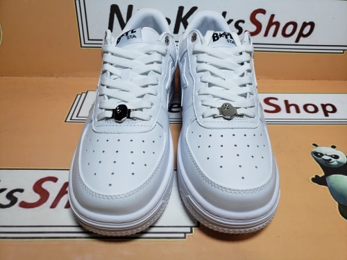 GET A Bathing Ape Bape Sta Low White 1H70-191-006 review 