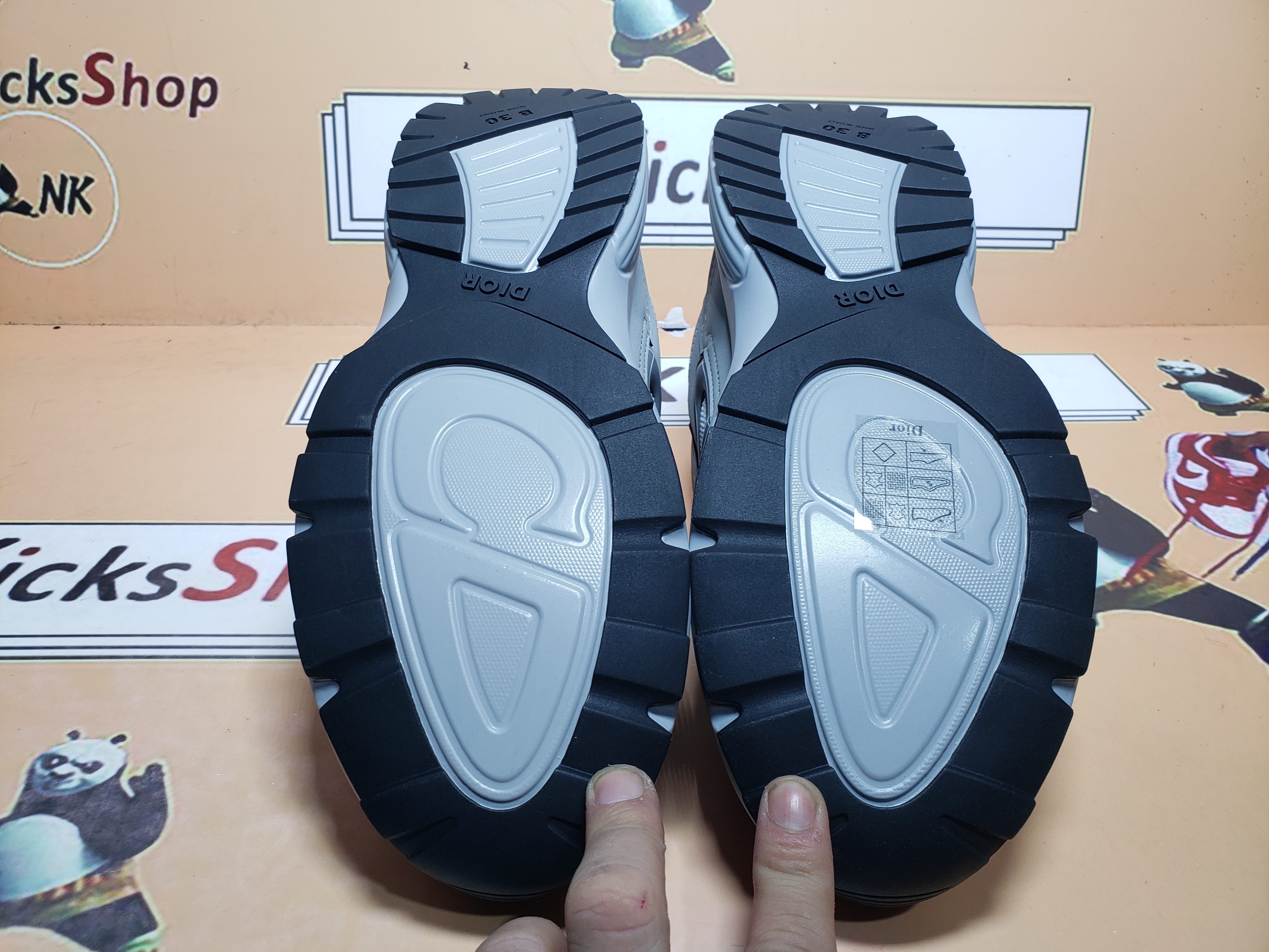  Perfectkicks  Dior B30 Light Grey Sneakers Grey 3SN279ZND-H860 review Ajoijhz 04