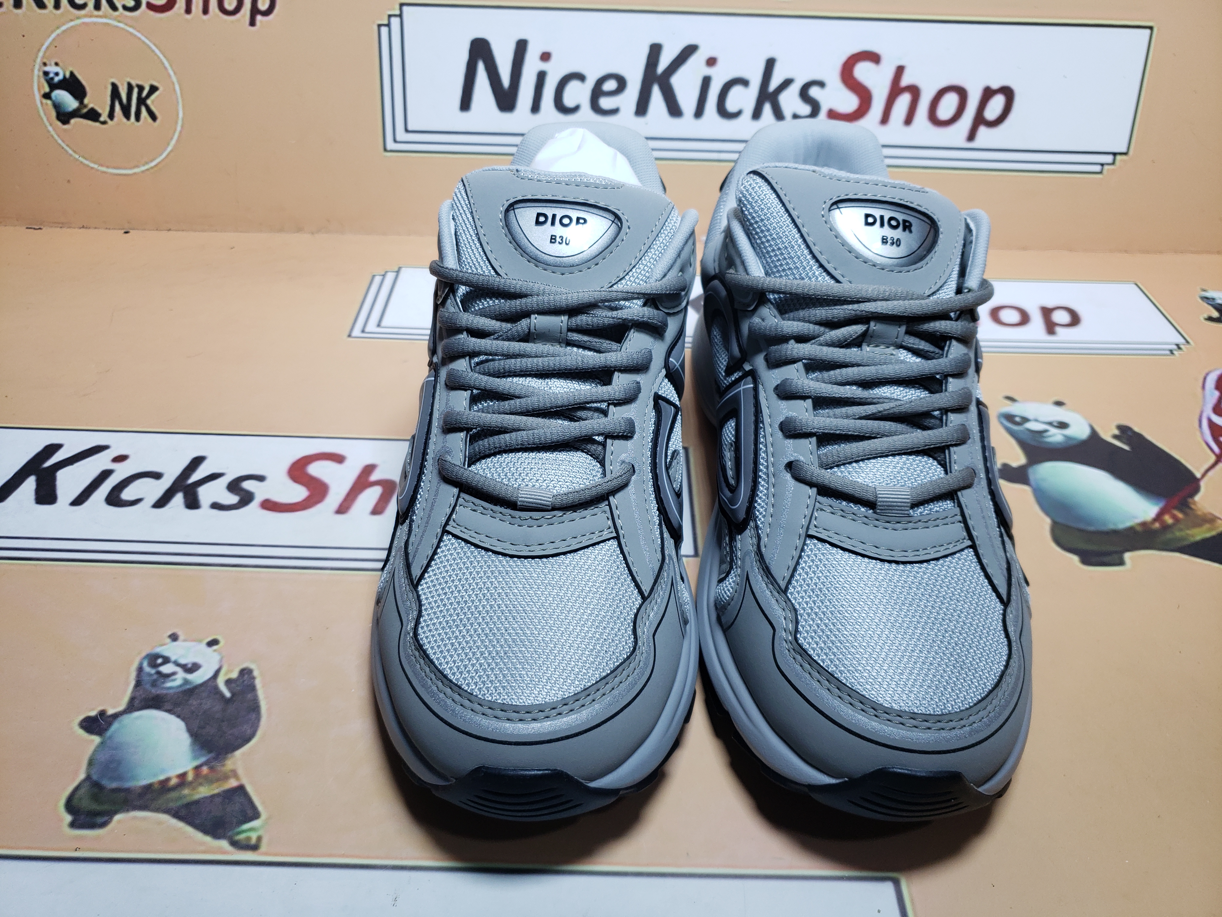  Perfectkicks  Dior B30 Light Grey Sneakers Grey 3SN279ZND-H860 review Ajoijhz 01