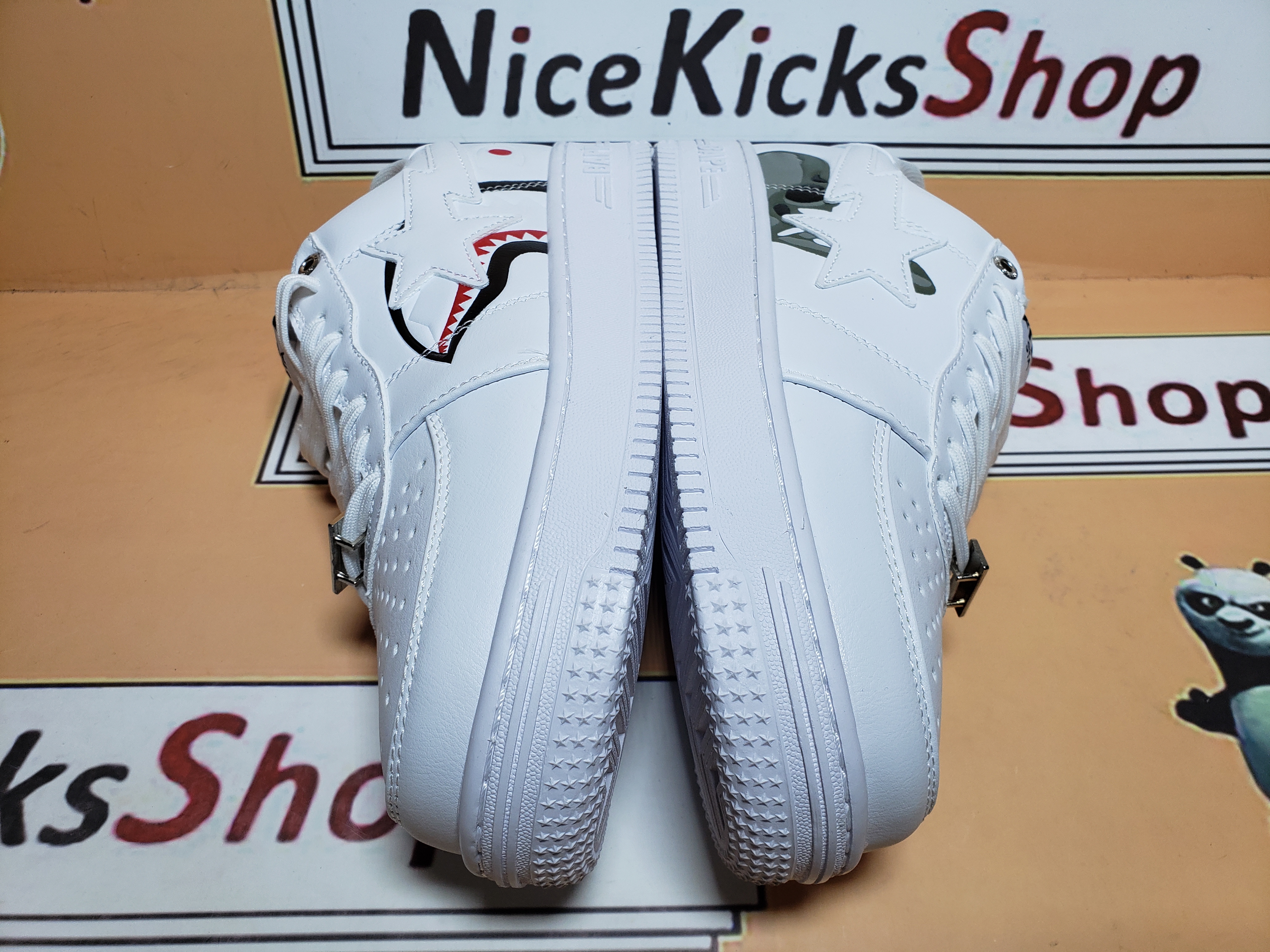 GET A BATHING APE Bape STA White Shark Collaboration IG73-191-914 review Dfgbgfjg 03