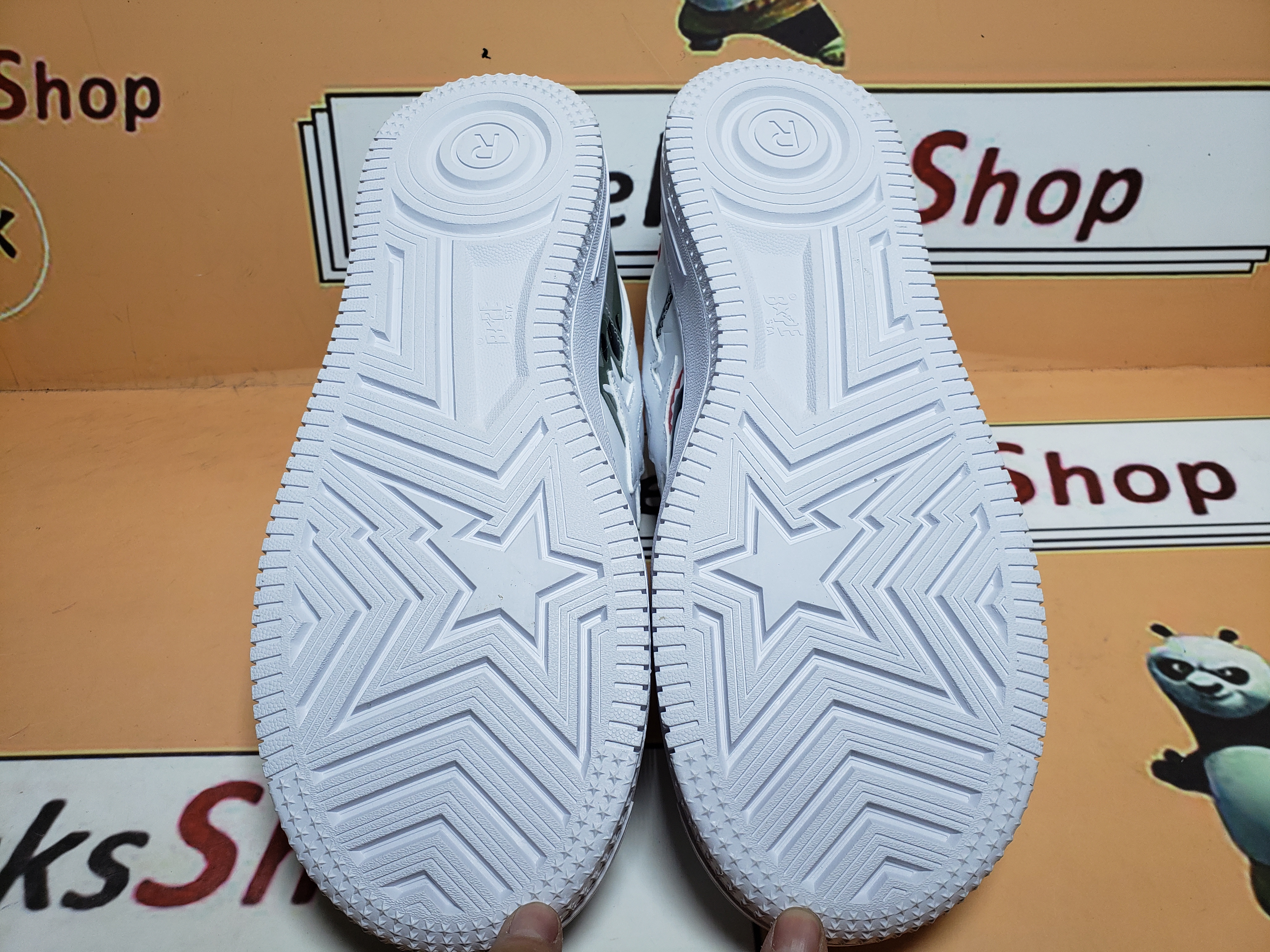 GET A BATHING APE Bape STA White Shark Collaboration IG73-191-914 review Dfgbgfjg 04