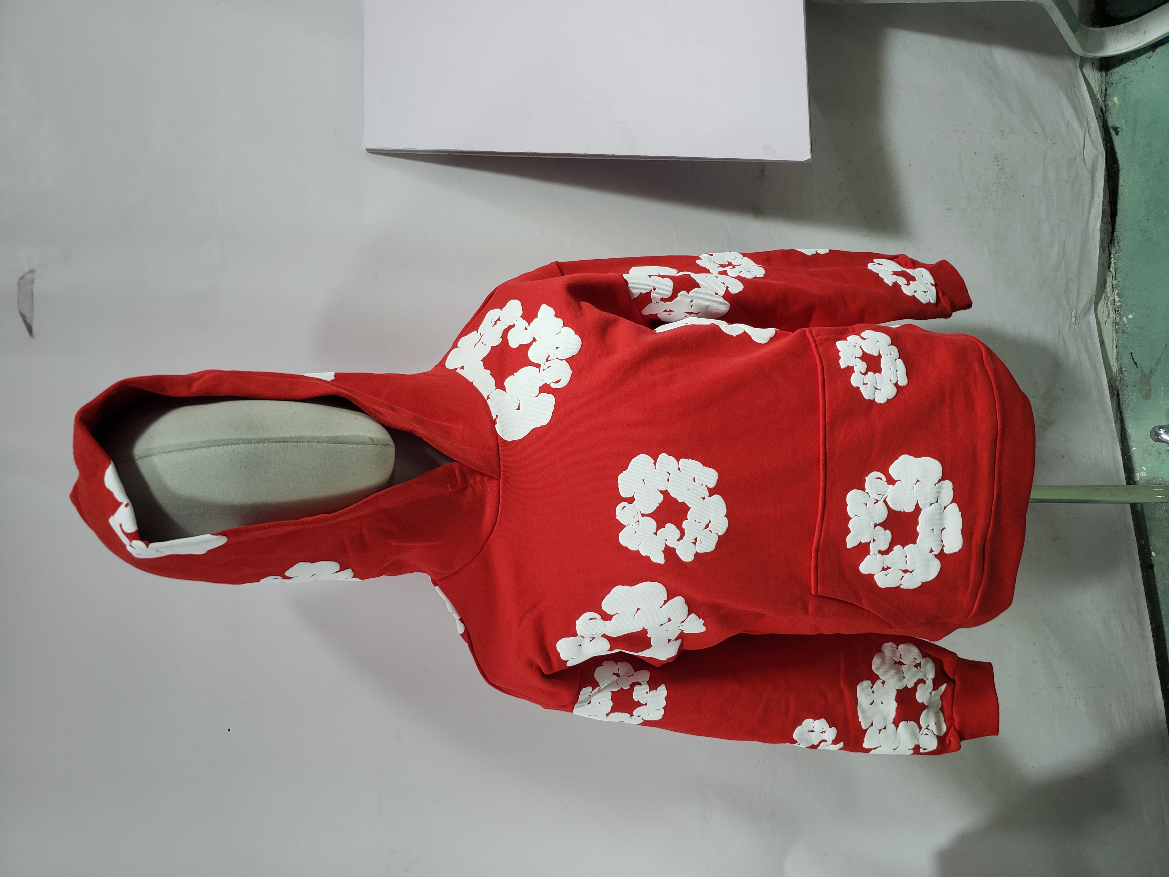  Denim Tears hoodie red review Sdfvd 00