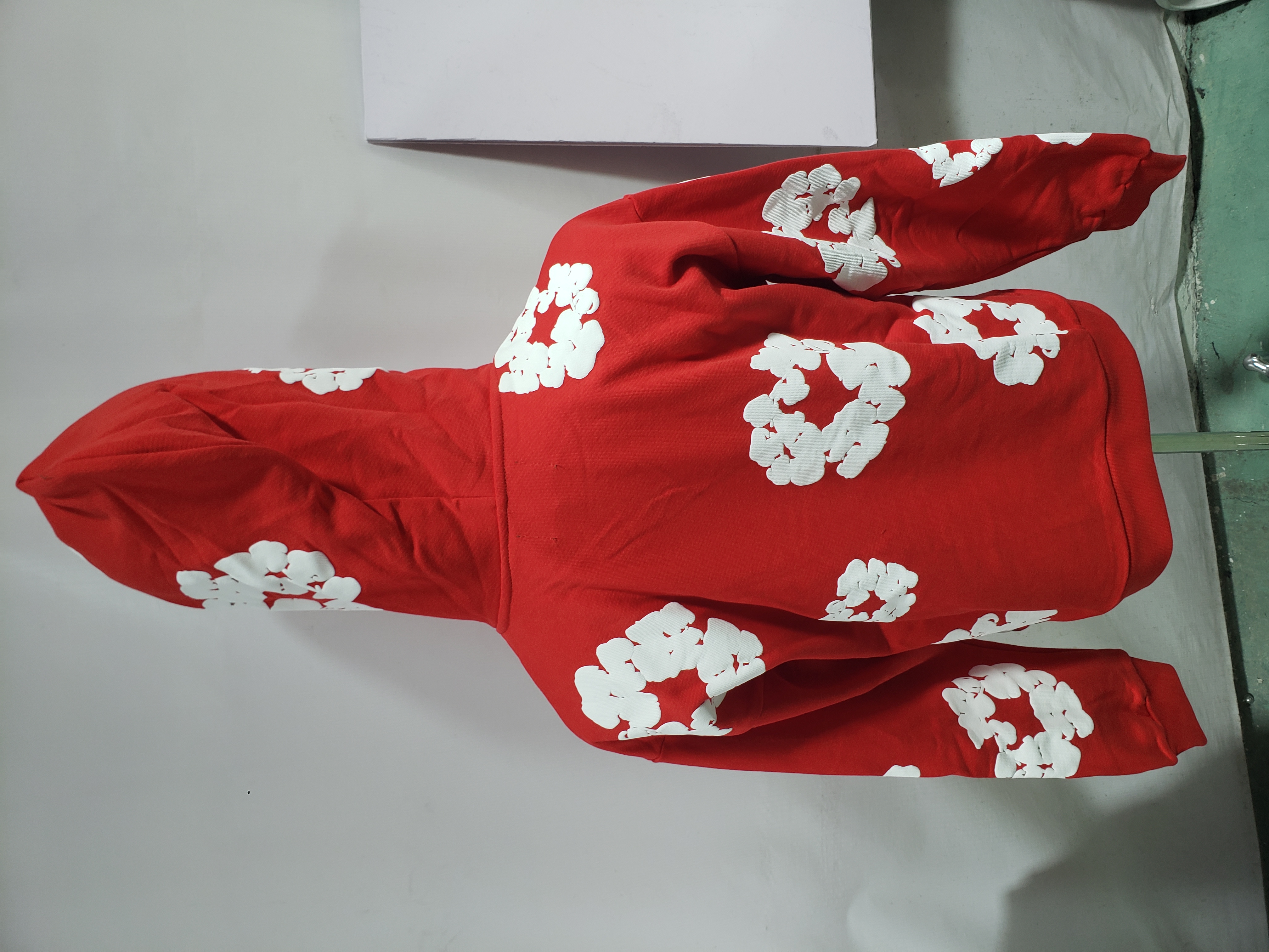  Denim Tears hoodie red review Sdfvd 02