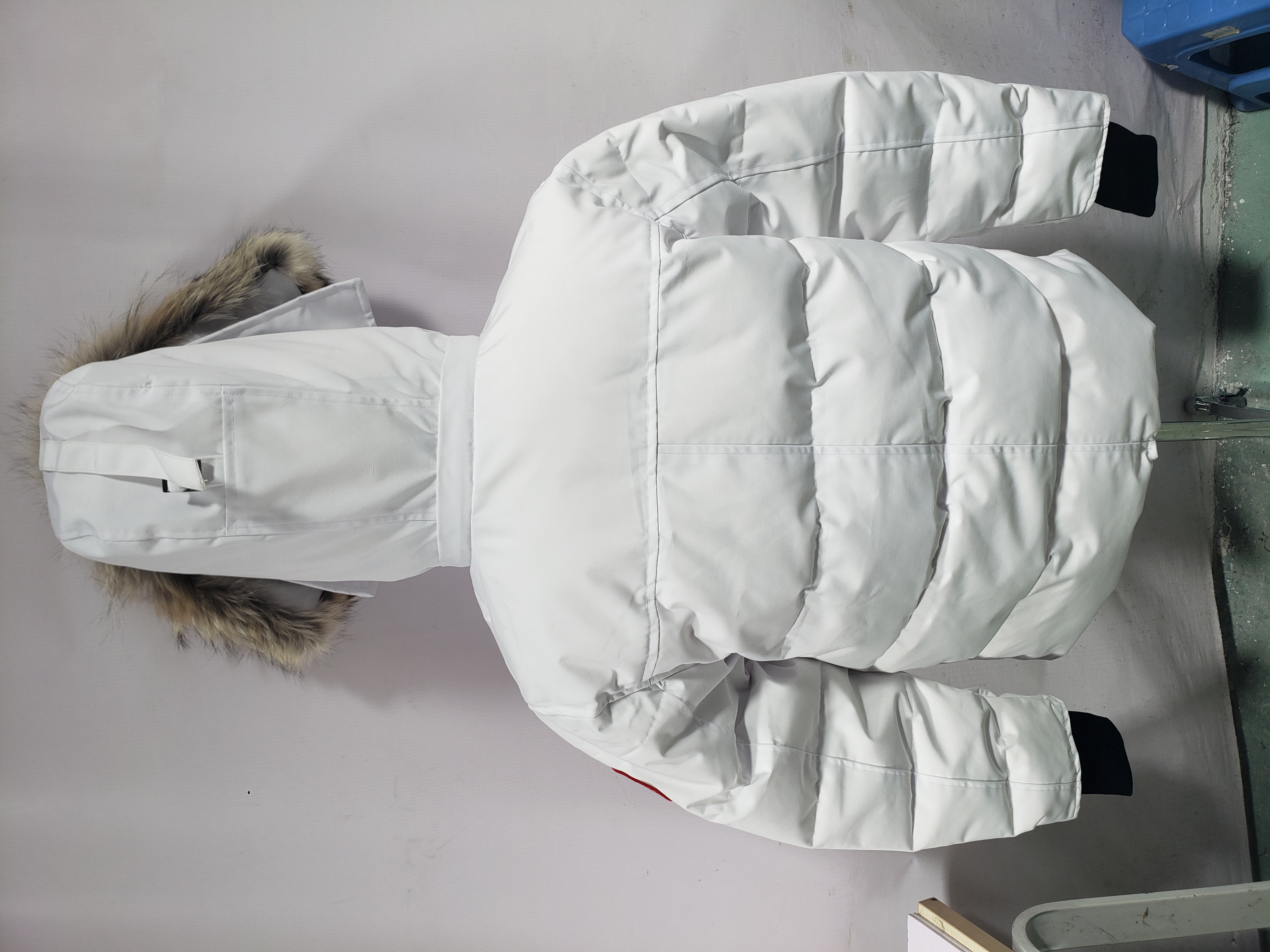Canada goose S388M Classic Parker Down Jacket 29 White/Black/Gray/Dark blue review Sfdfre 03