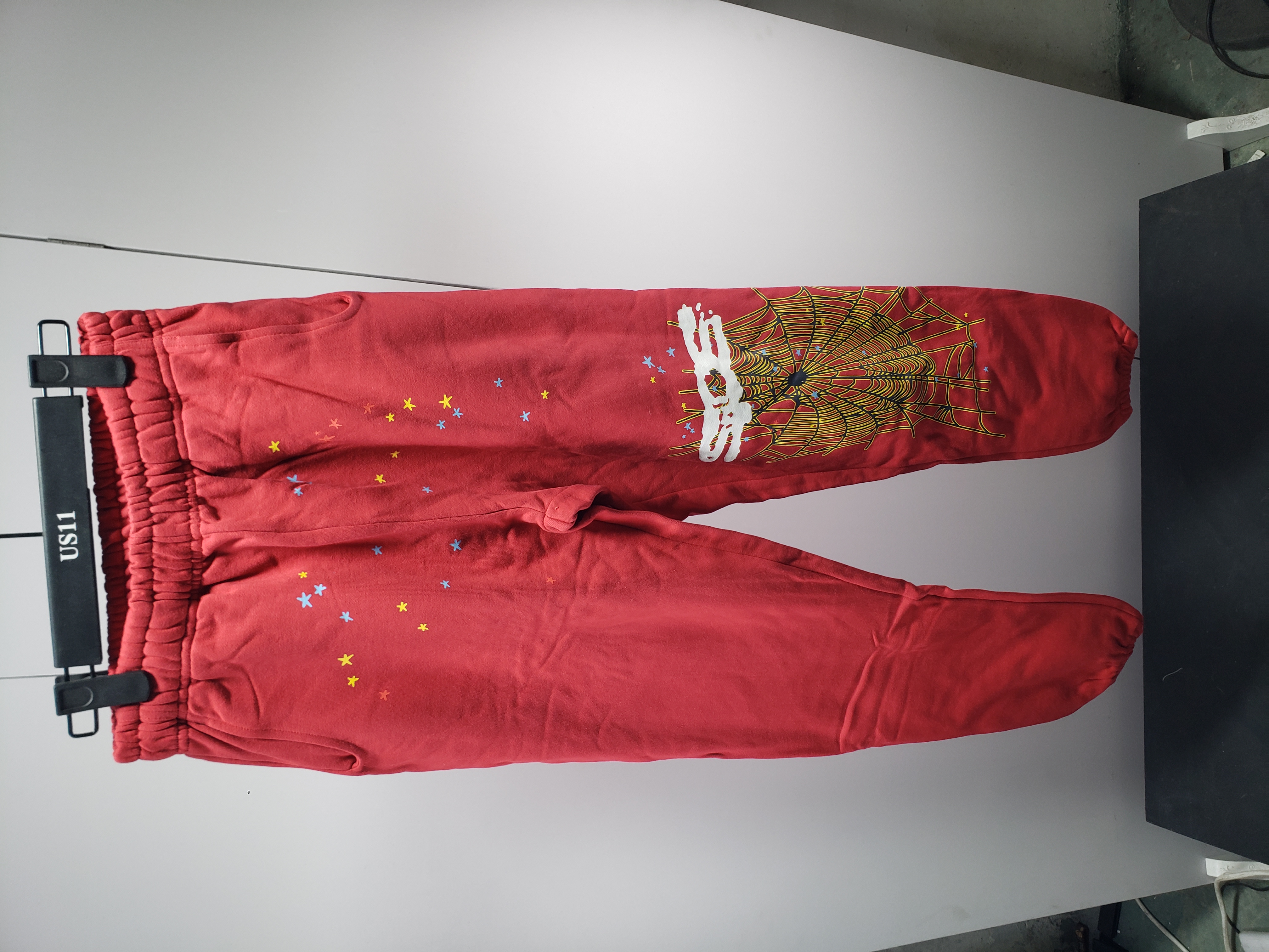  PK Sp5der Logo Maroon Sweatpants review Adsg 00