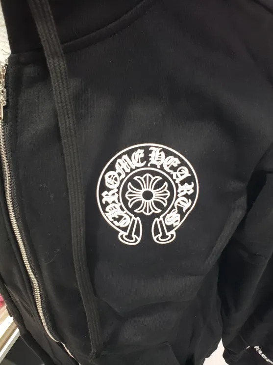 Chrome Hearts Sanskrit pattern zip-up Hoodie Black review Erdgrd 01