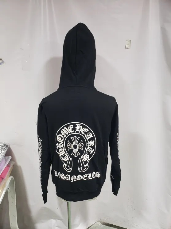 Chrome Hearts Sanskrit pattern zip-up Hoodie Black review Erdgrd 00