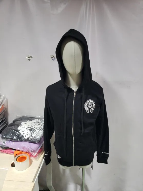 Chrome Hearts Sanskrit pattern zip-up Hoodie Black review Erdgrd 02