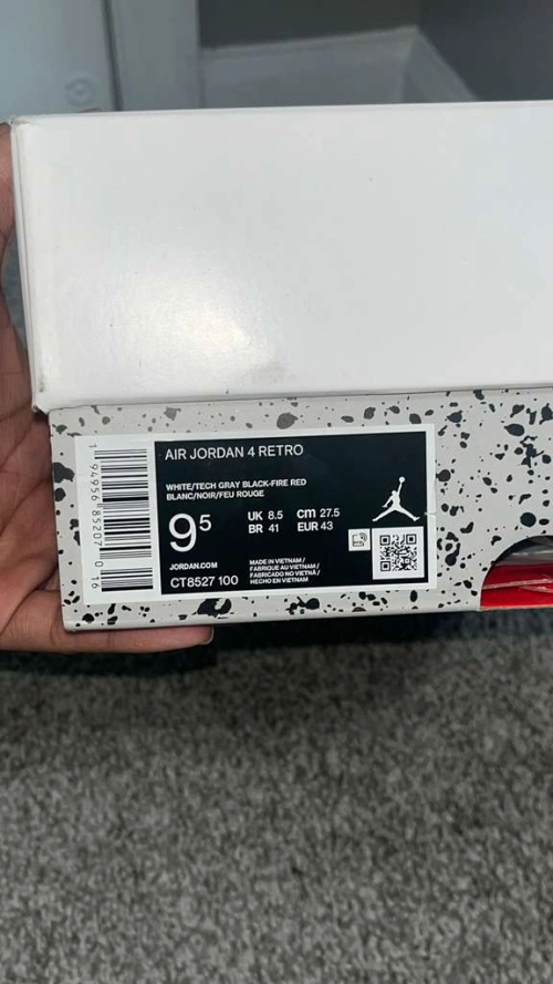  【Limited Time $36 Off】Get Jordan 4 White Oreo, CT8527-100 review 
