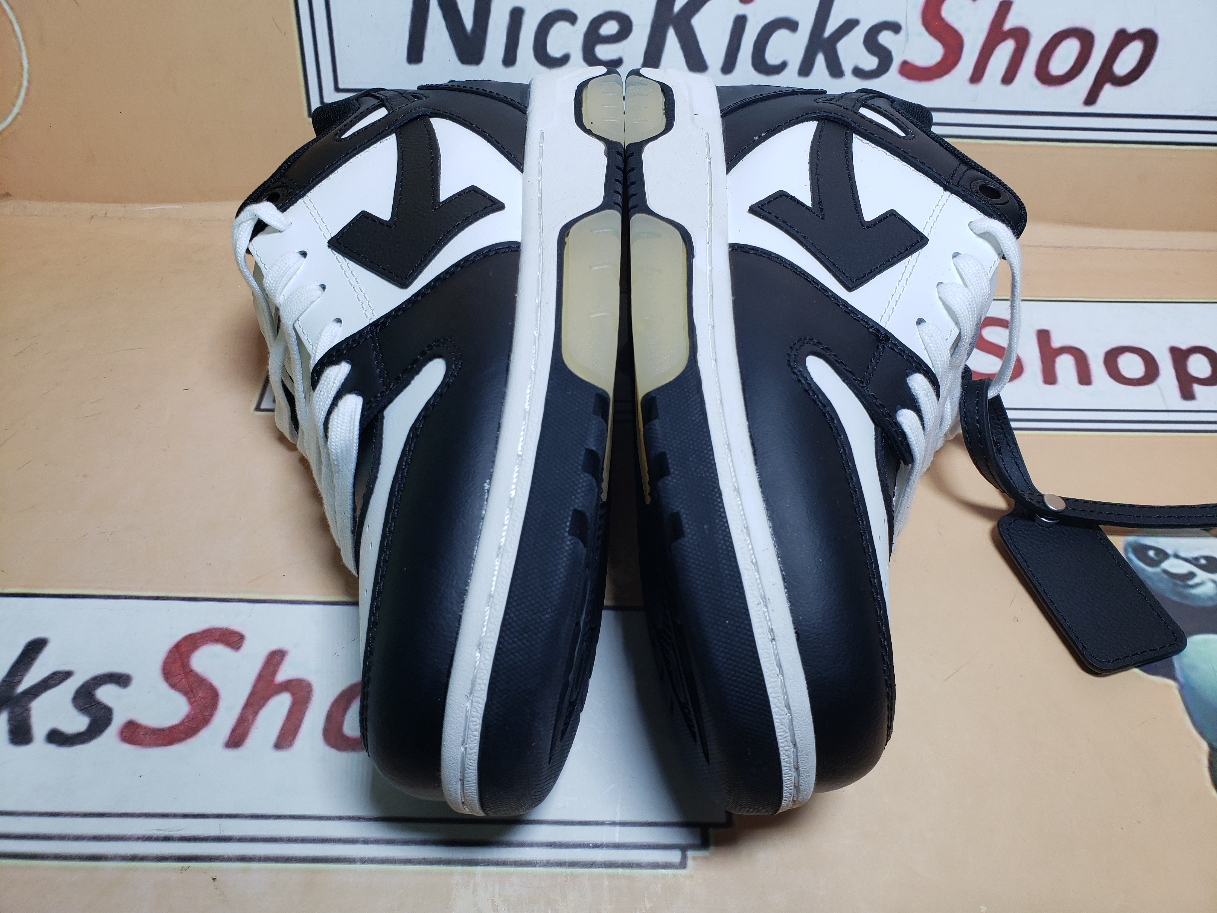  Perfectkicks OMIA189 OFFWHITE Out Of Office Black And White,C99LEA00 11004 review Psdfe 03