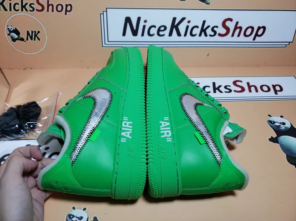  Perfectkicks Air Force 1 Low Off-White Light Green Spark, DX1419-300  review Esdfgds 00