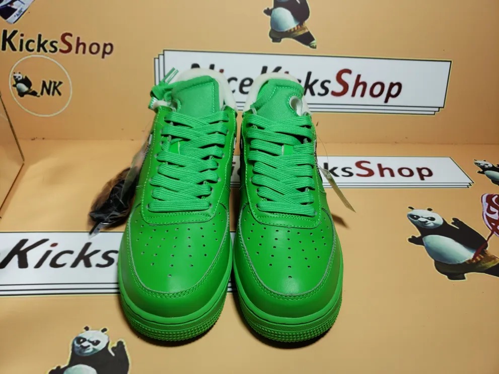 Perfectkicks Air Force 1 Low Off-White Light Green Spark, DX1419-300  review Esdfgds 01