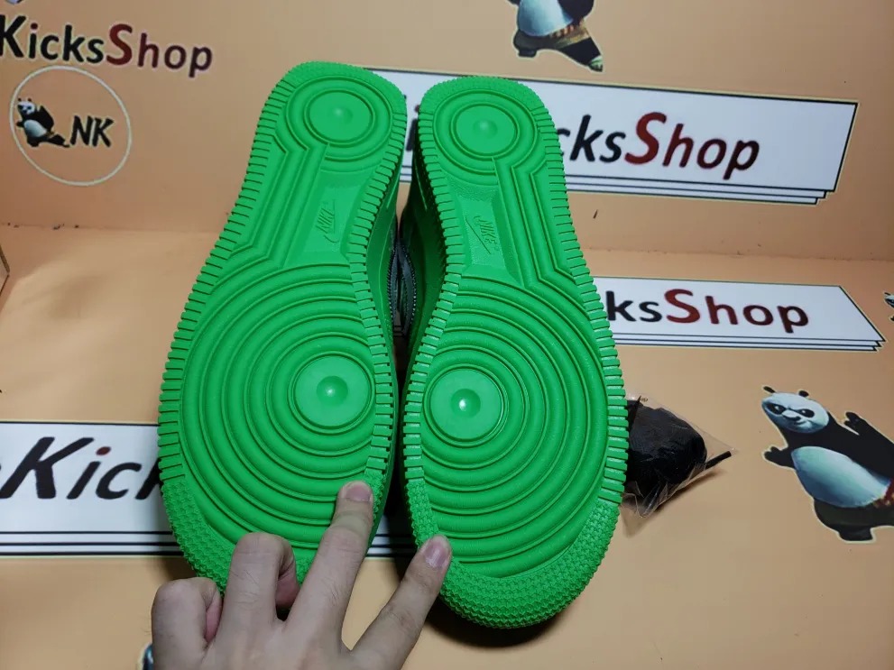 Perfectkicks Air Force 1 Low Off-White Light Green Spark, DX1419-300  review Esdfgds 02