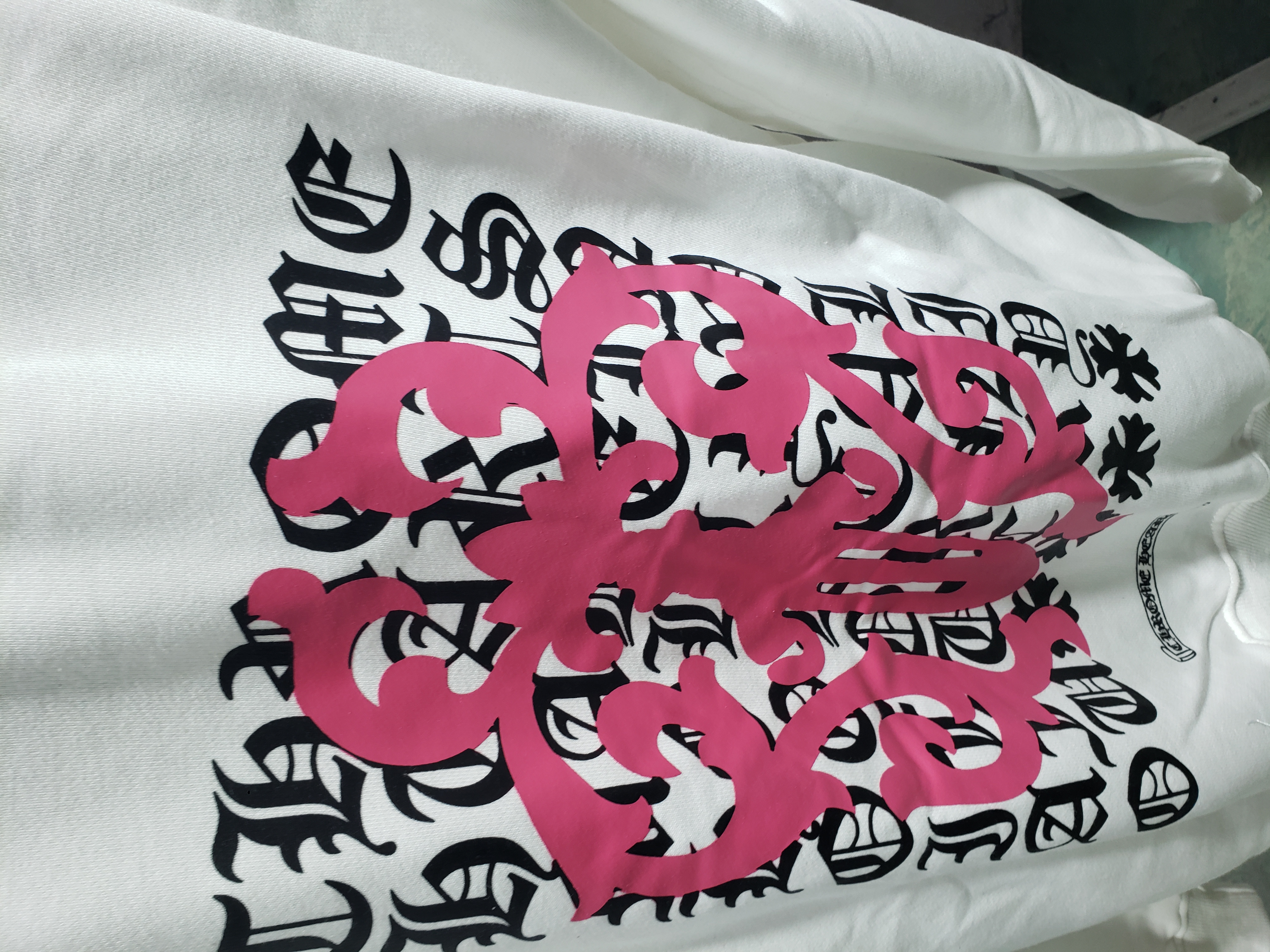 Chrome Hearts Hoodie 8992 Black/White review Kidfhngre 02