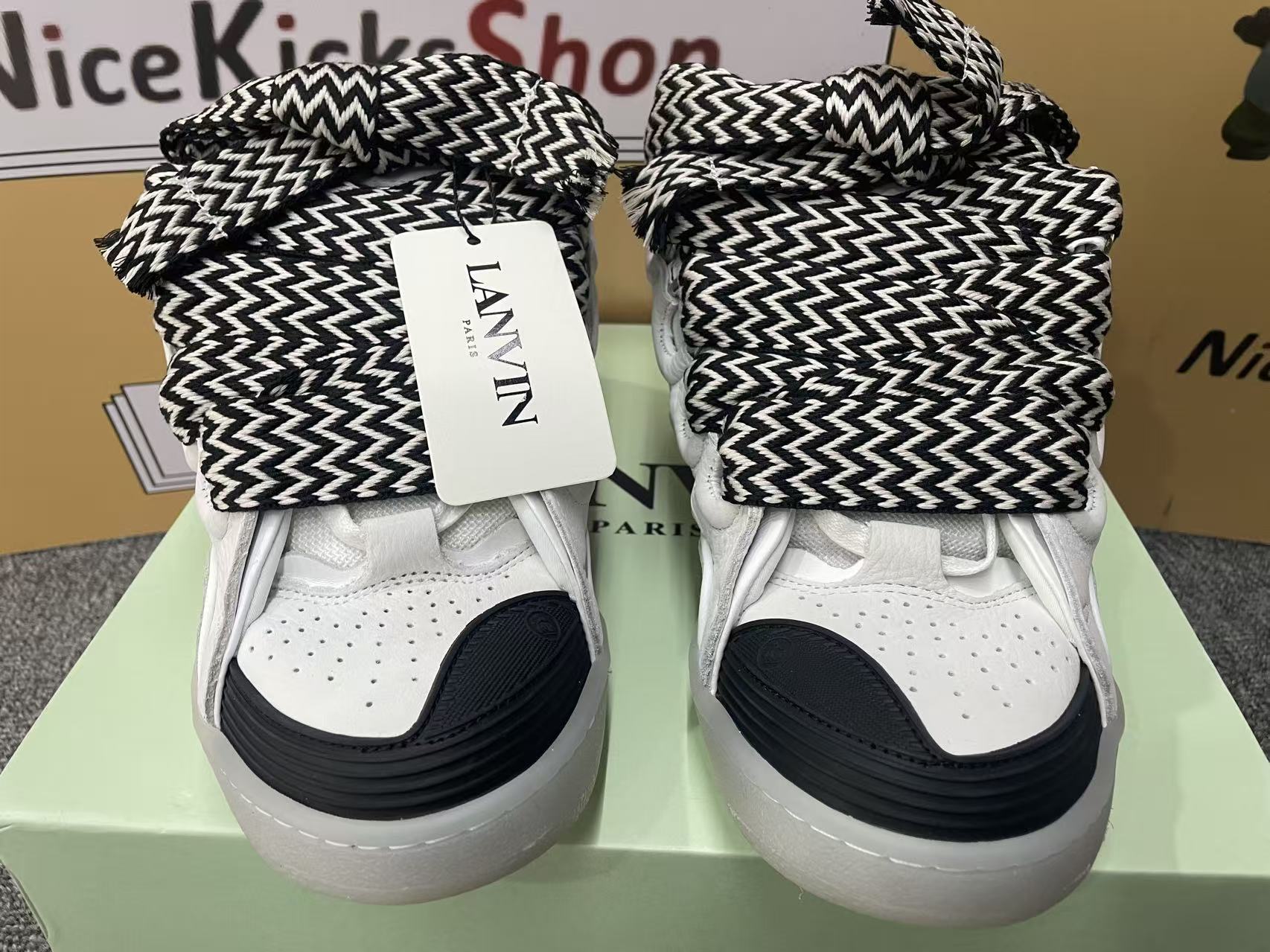 Perfectkicks LANVIN Grey White Black review Esdz 02