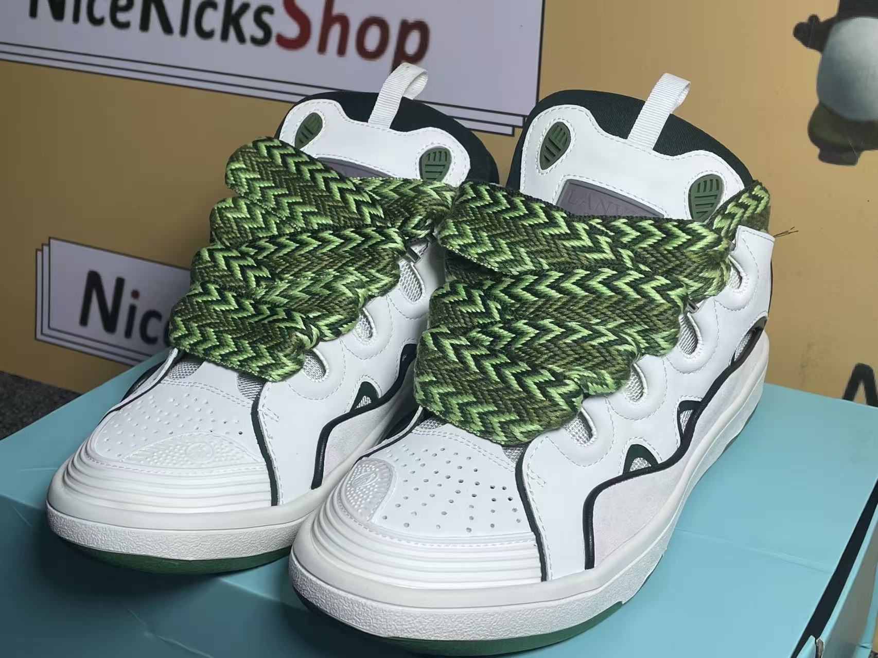  Perfectkicks LANVIN White White Green review Rdfge 00