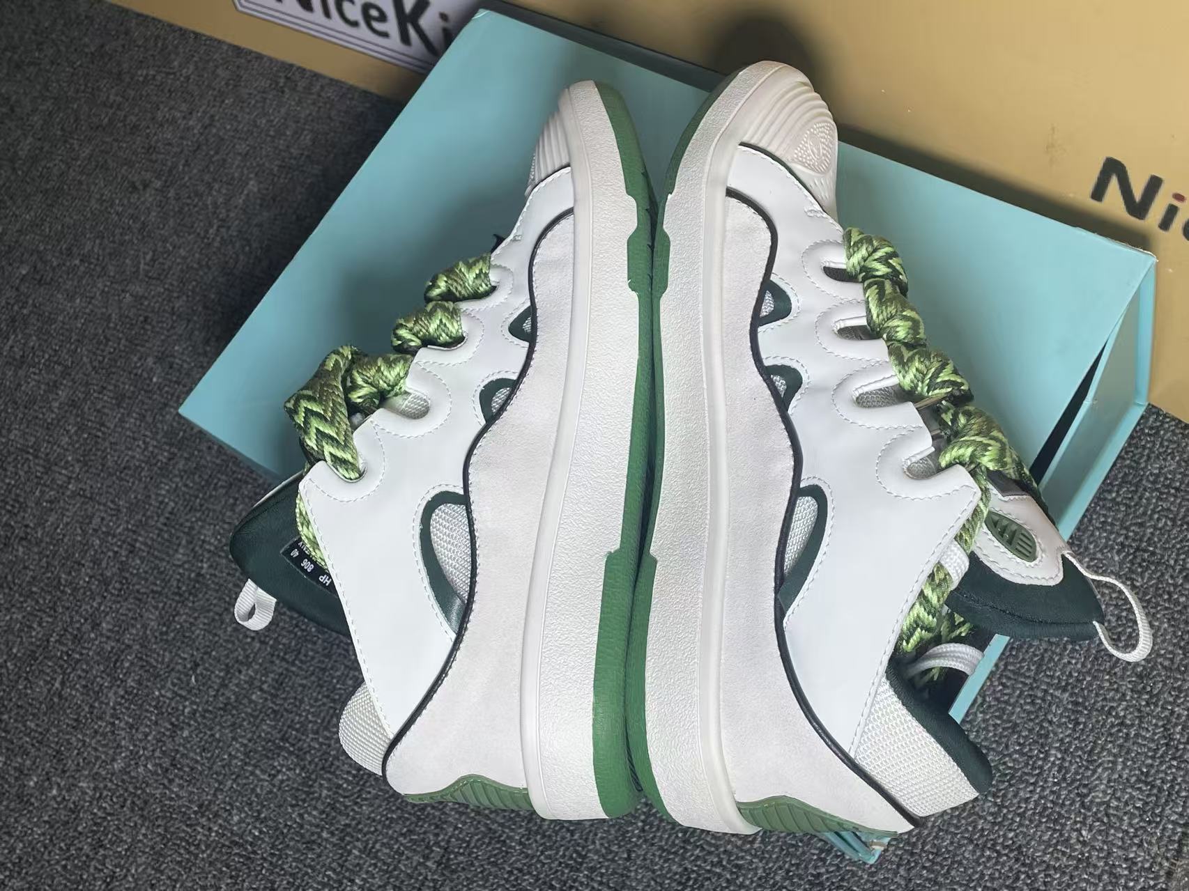  Perfectkicks LANVIN White White Green review Rdfge 01