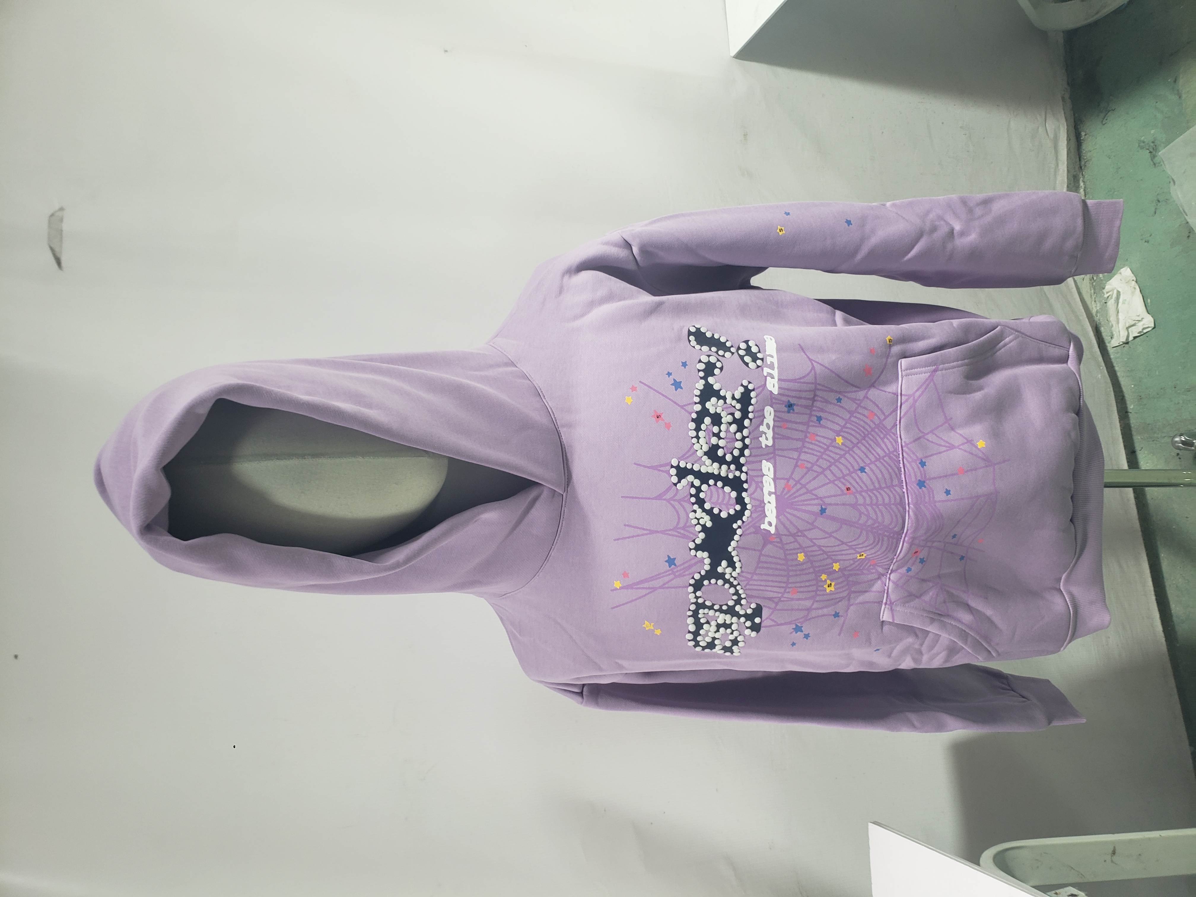  PK Sp5der Acai Hoodie Purple,SS23 review Djkojkty 00
