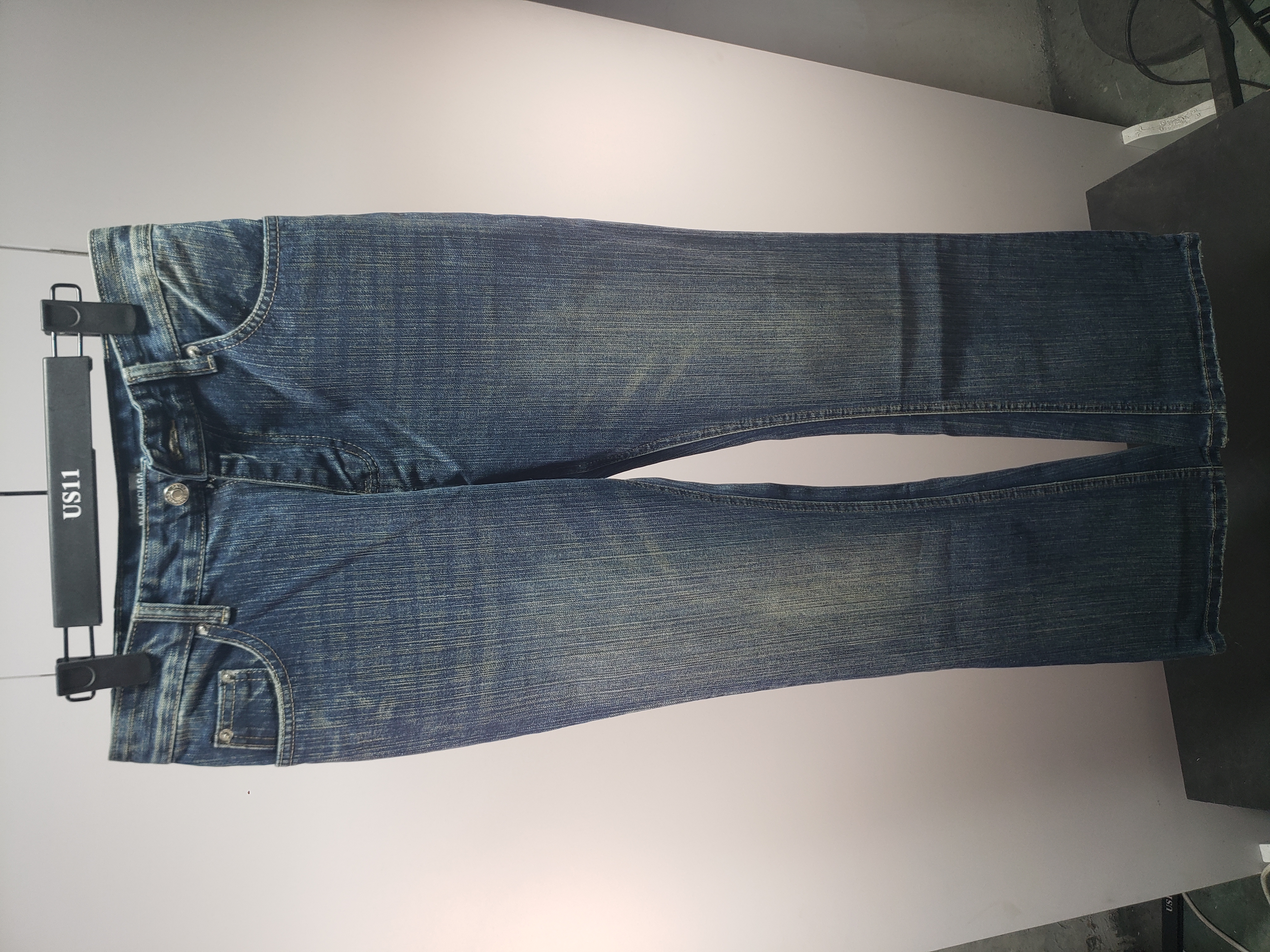  Balenciaga LOOK BOOK blue washed orange flared Jeans review Cjkgn 00