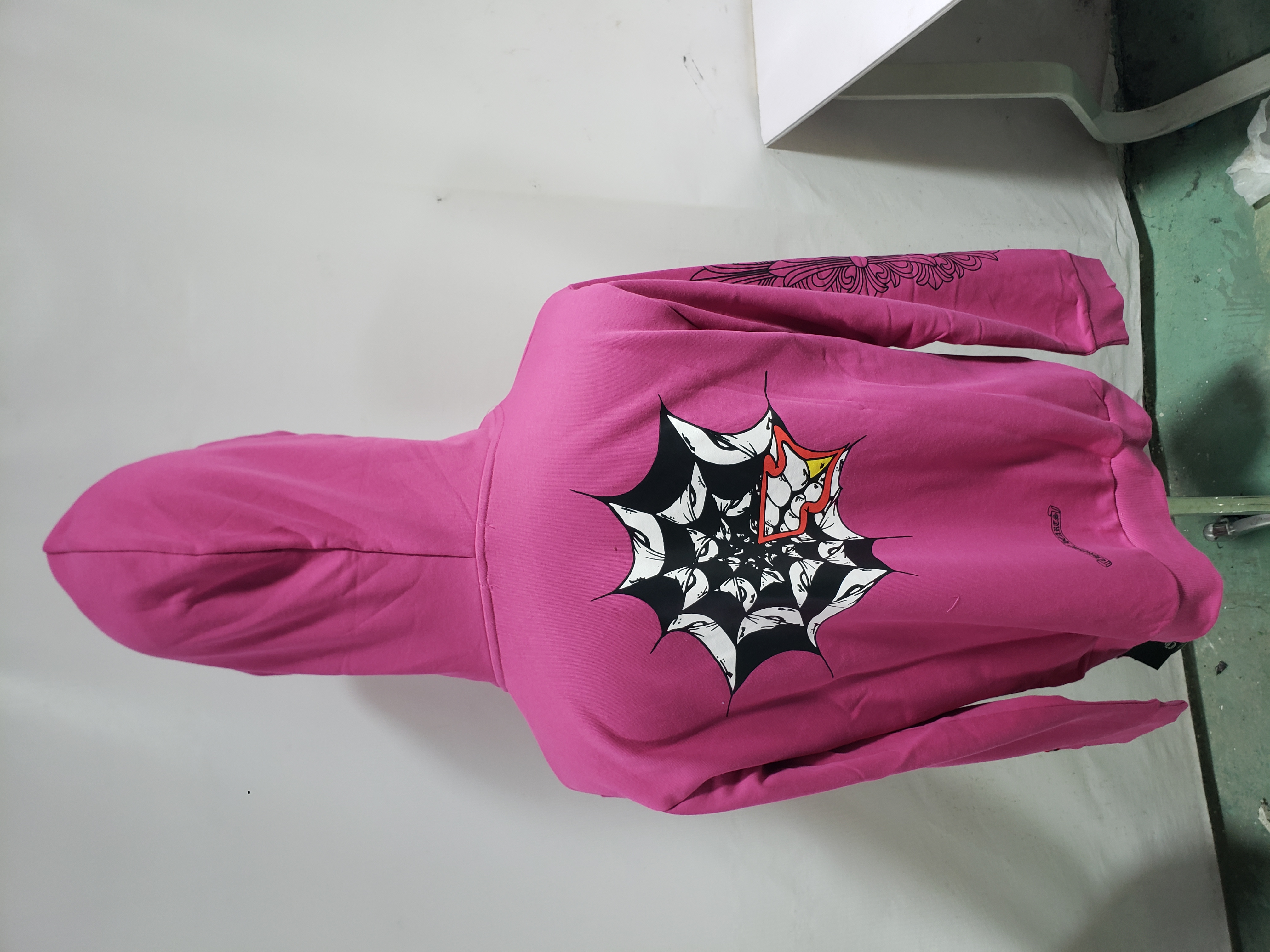 Chrome Hearts x Matty Boy Web Hoodie Purple review Hfo 03