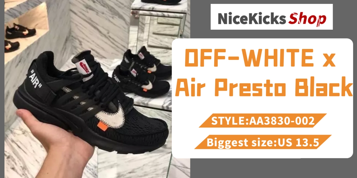 Perfectkicks OFF-WHITE x Air Presto Black, AA3830-002