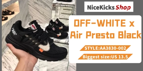 Perfectkicks OFF-WHITE x Air Presto Black, AA3830-002