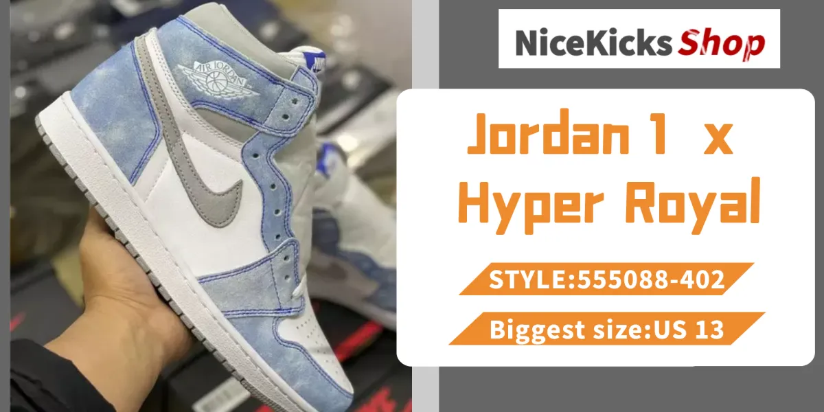 Perfectkicks Jordan 1 Retro High OG Hyper Royal from Nicekicksshop