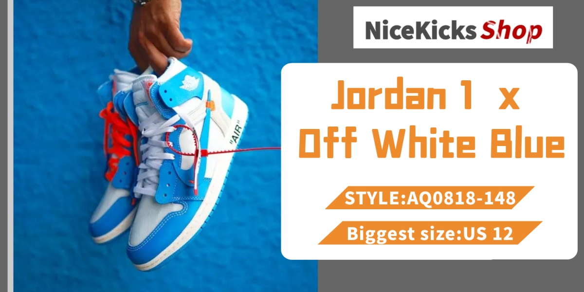 Perfectkicks Jordan 1 Retro High Off White University Blue,AQ0818-148