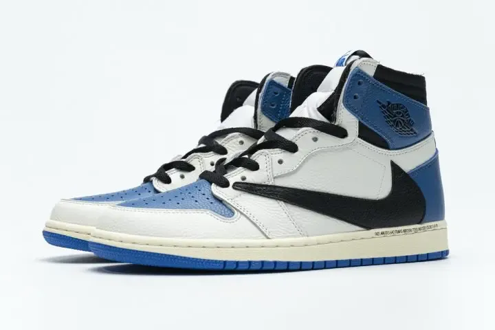 Release Version of the Travis Scott x Fragment x Air Jordan 1 High OG